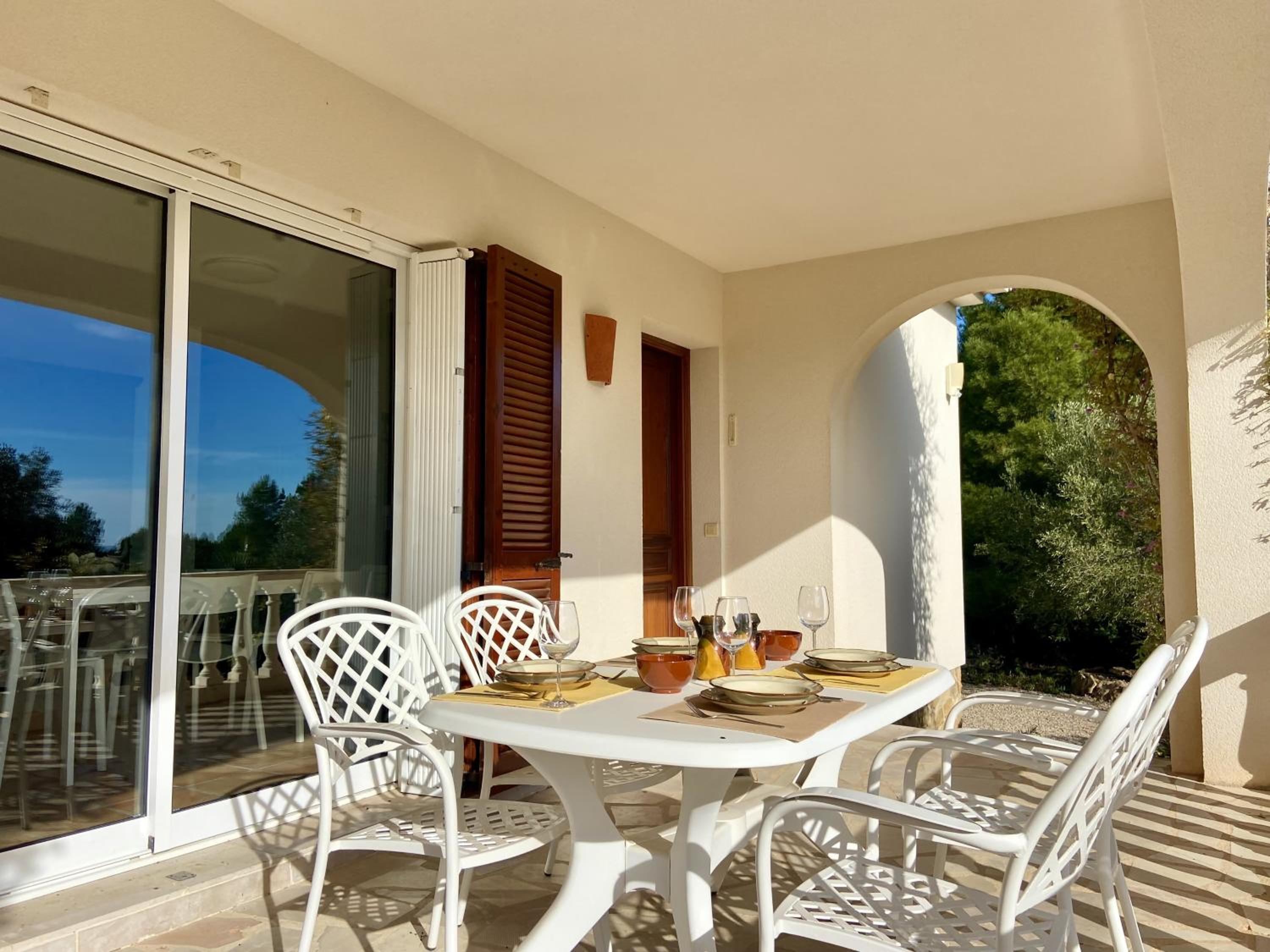 Villa Aurora hasta 10 personas piscina AC wifi view 4
