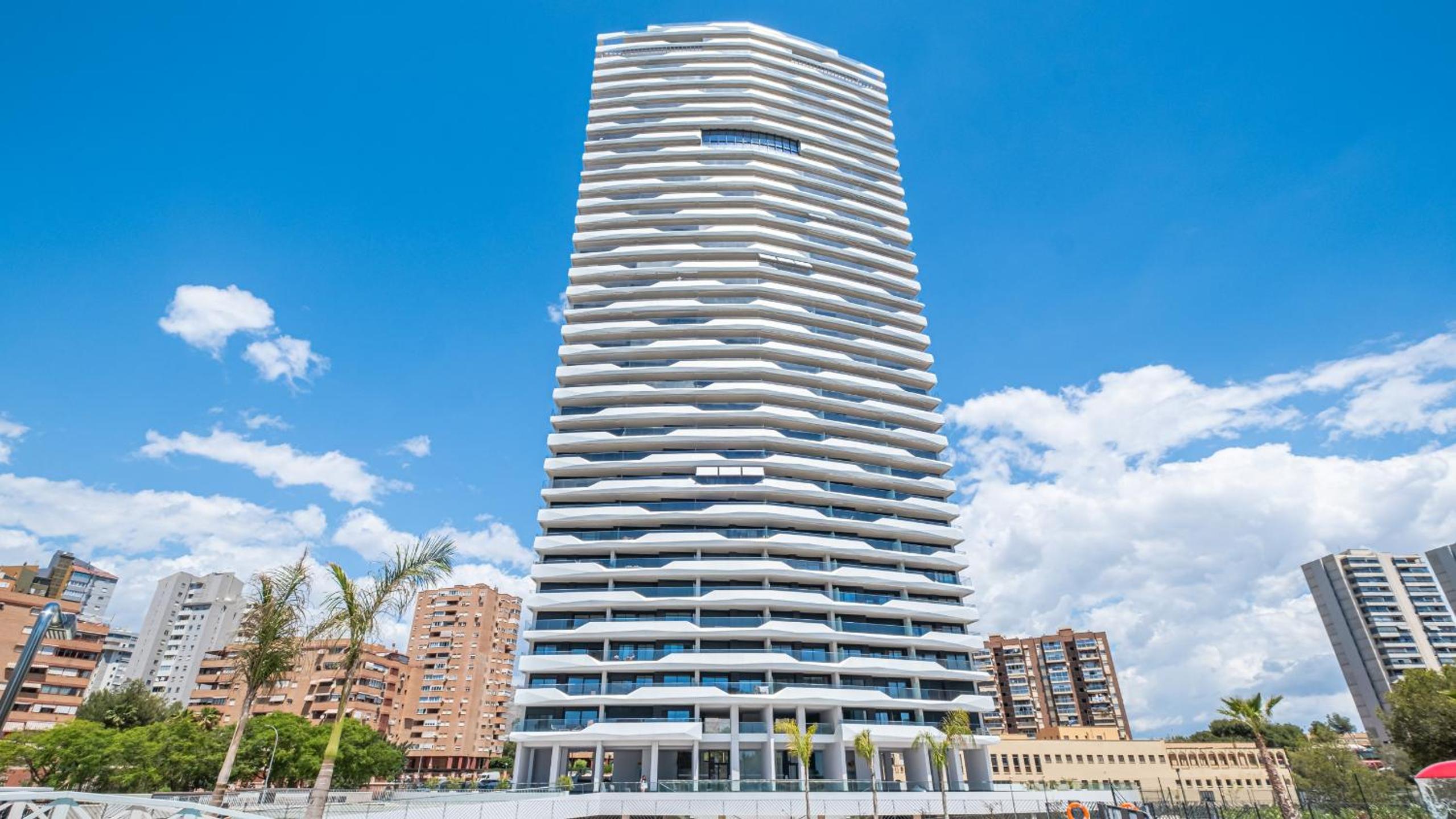 Benidorm Beach 3-106 Poniente Beach view 2
