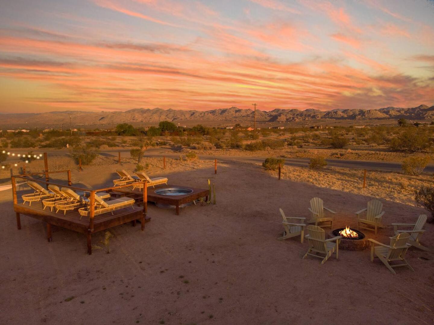 Total Serenity Cowboy Pool Fire Pit Views view 3