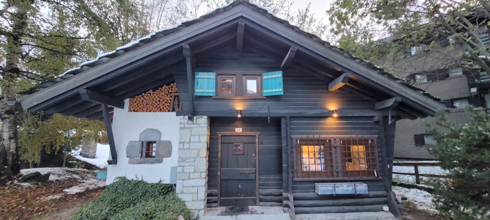 Chalet in Courmayeur near Lifts & Centre 2BR 2BA