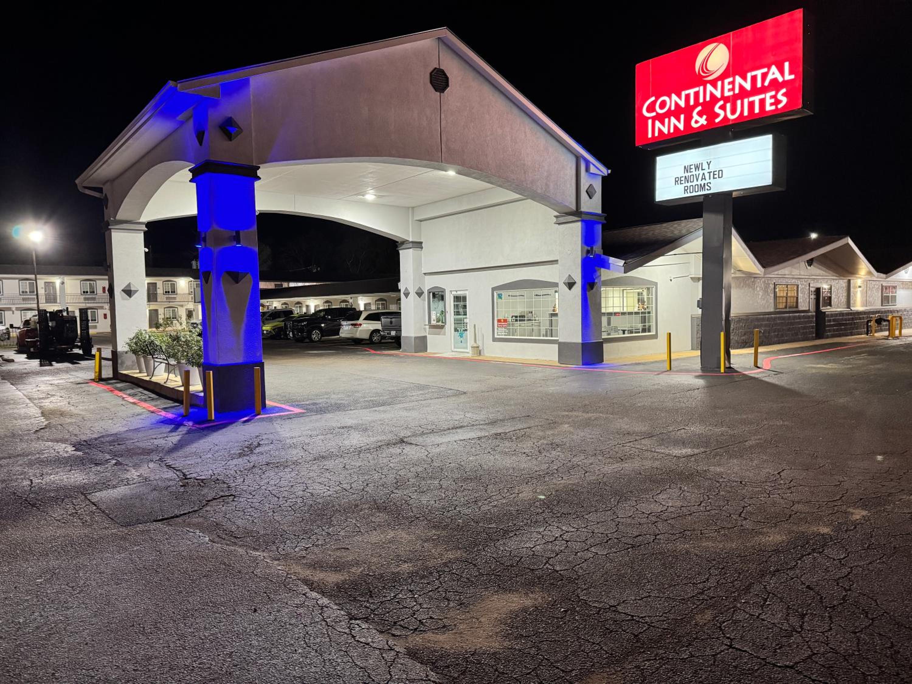 Continental Inn and Suites Nacogdoches TX SFA University Downtown