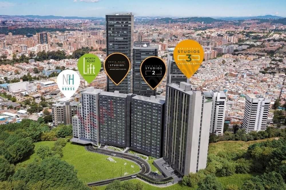 Loft con Naturaleza-Confort, Coworking,Gym,Usaquén