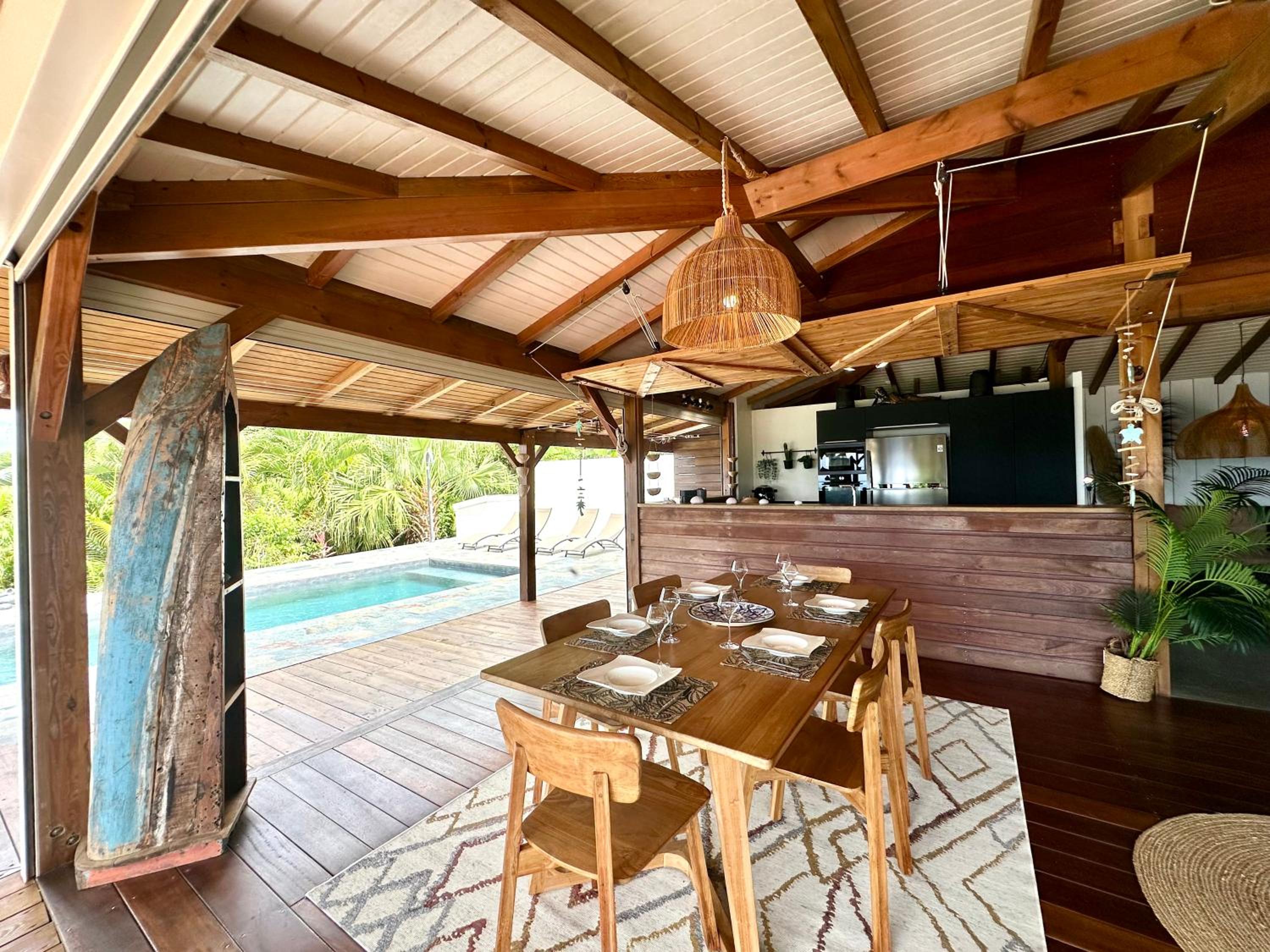 Villa Ô Karet, Vue mer panoramique et Piscine privée