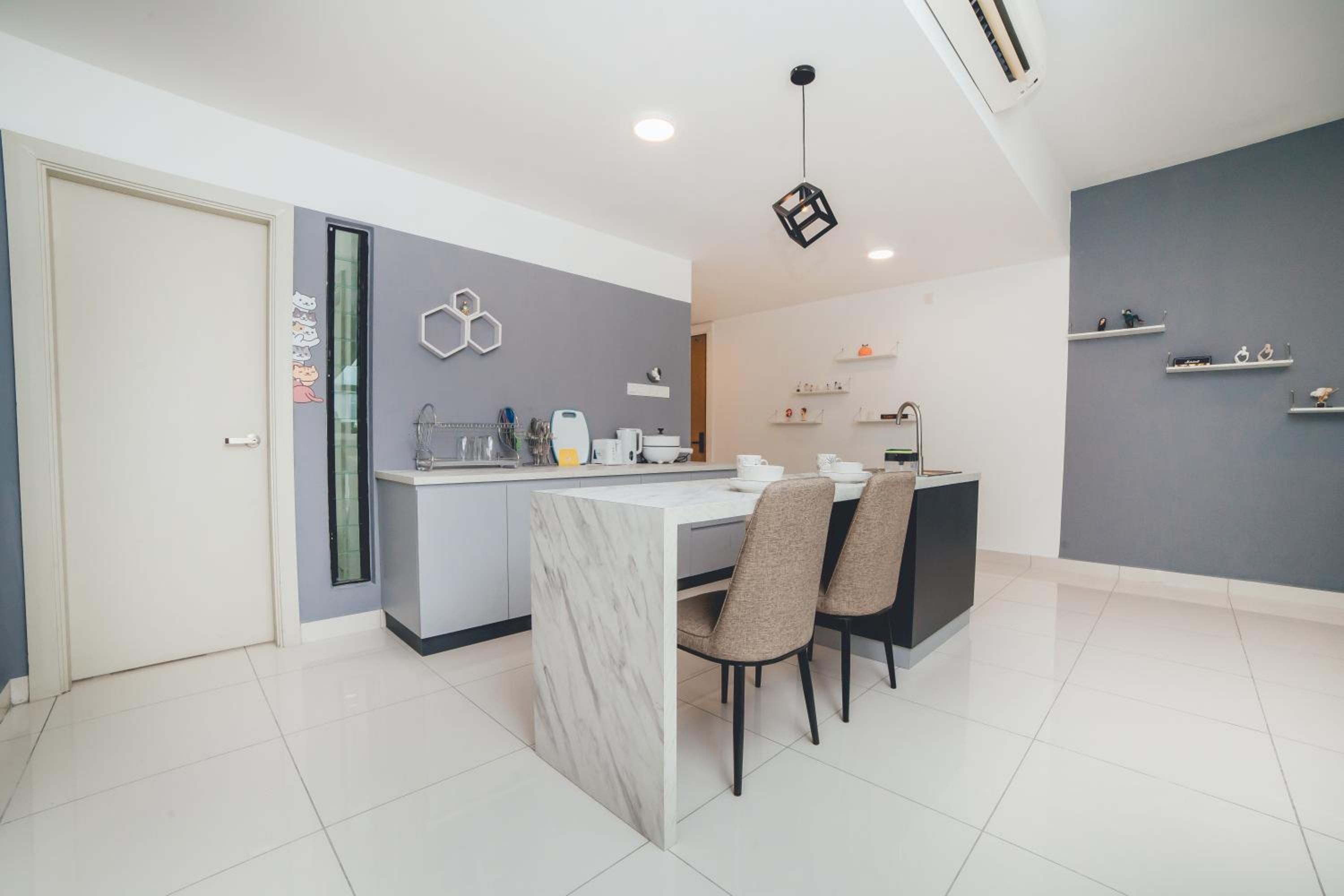 Mosaic Southkey City Calm 3BR8pax Midvalley w Bathub