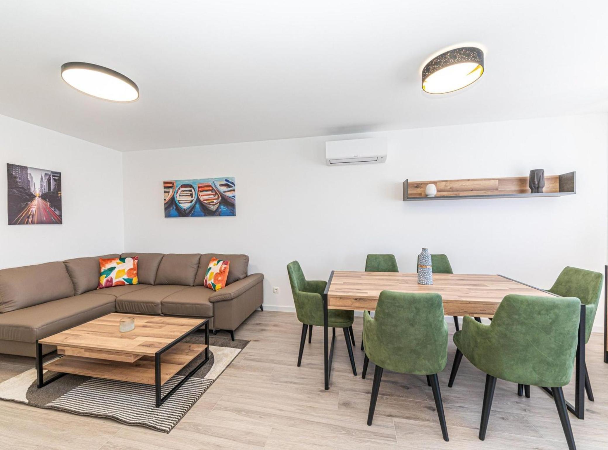 Elegant Kastel Novi Apartment with Sea View Balcony view 4