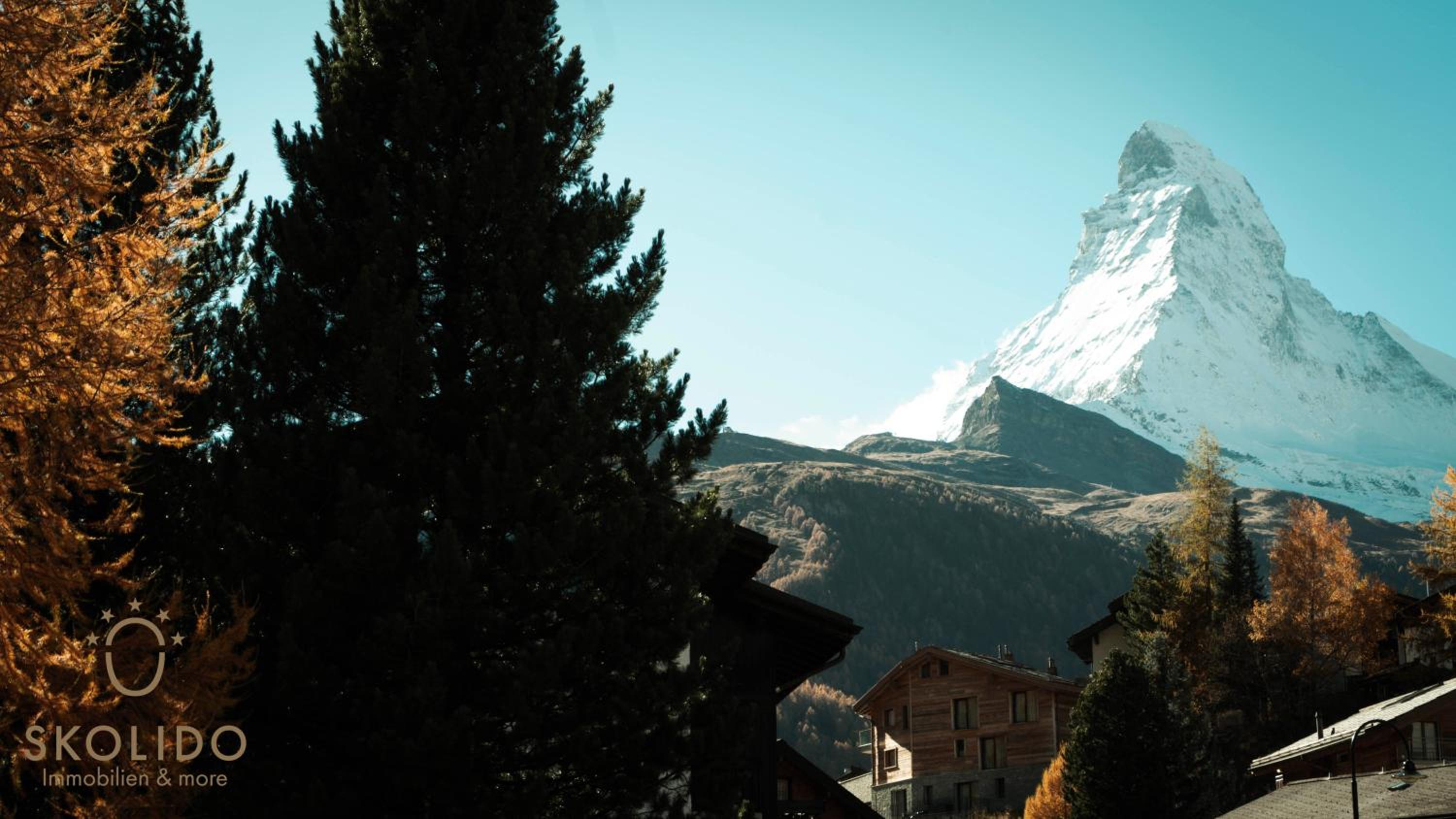 Haus Luchre Zermatt Wohnung mit Matterhornblick