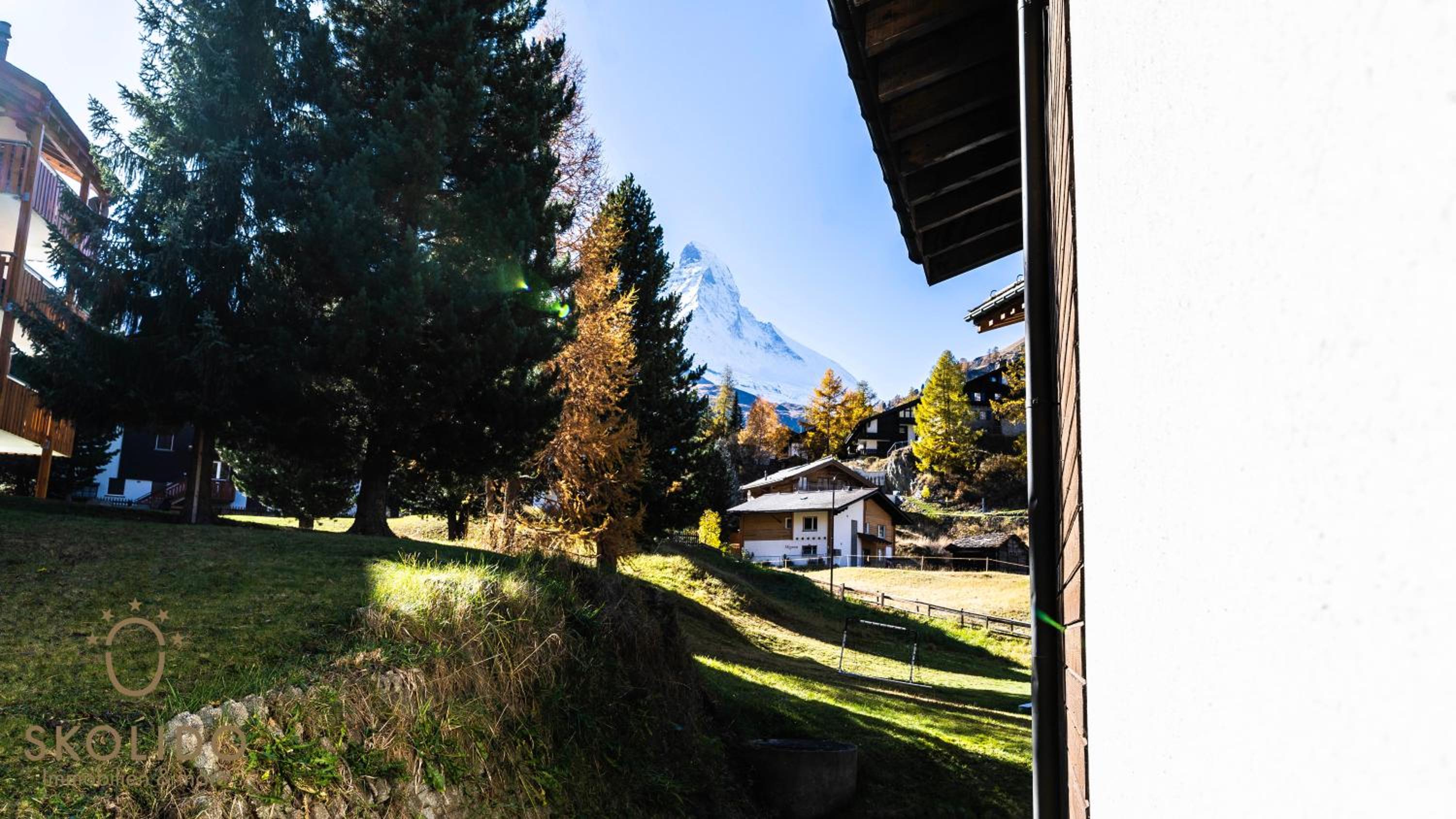 Haus Luchre Zermatt Wohnung mit Matterhornblick