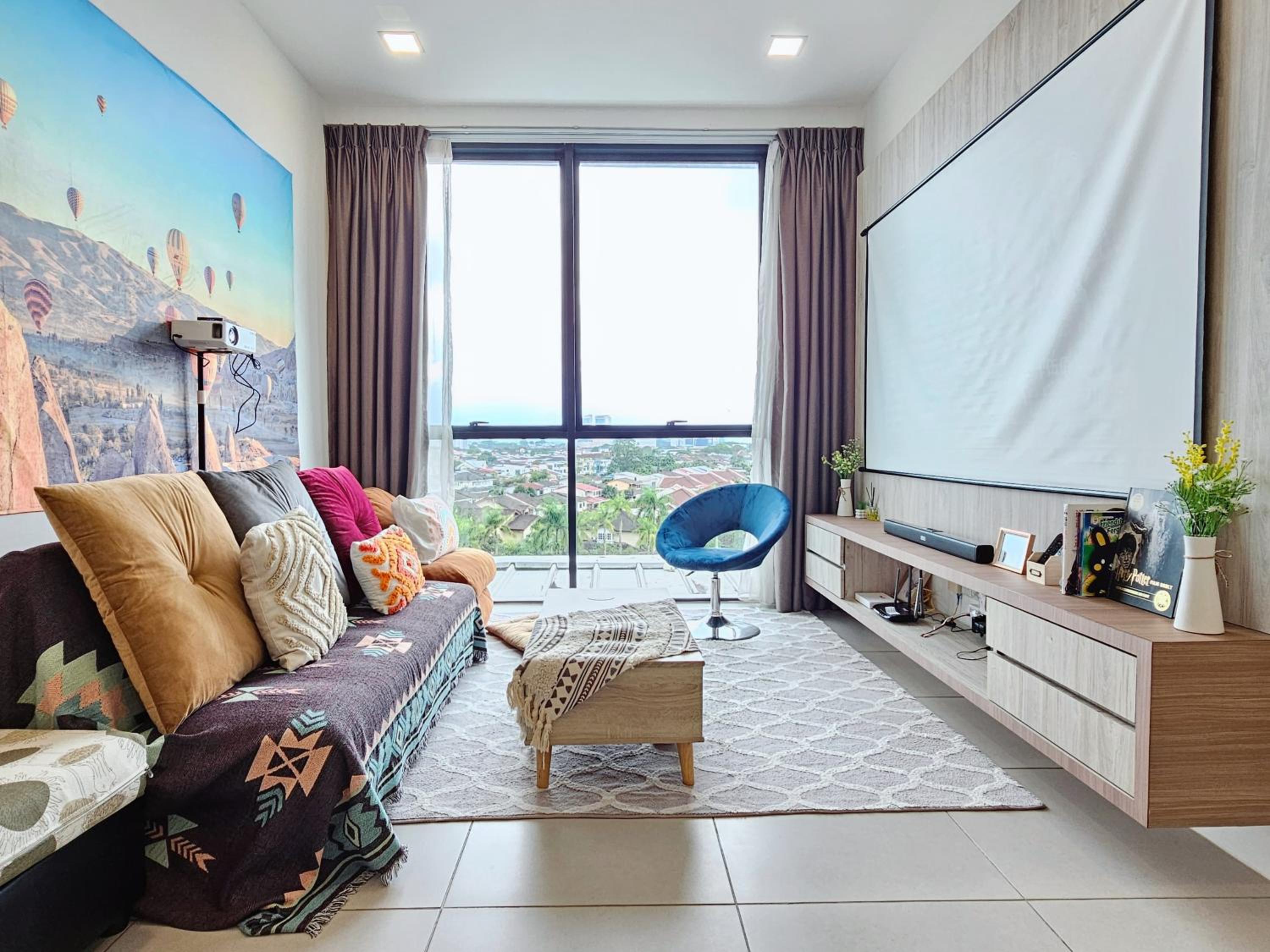 Cozy 2BR Apt near Airport, Town & Vivacity Mall photo 2