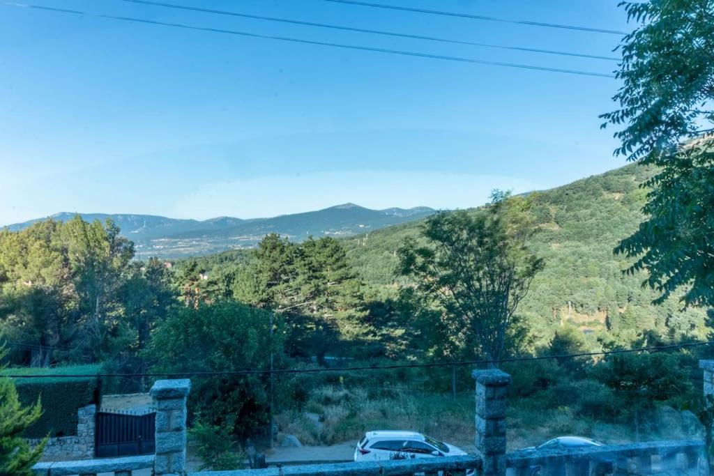 Espectacular vista en la fuenfria