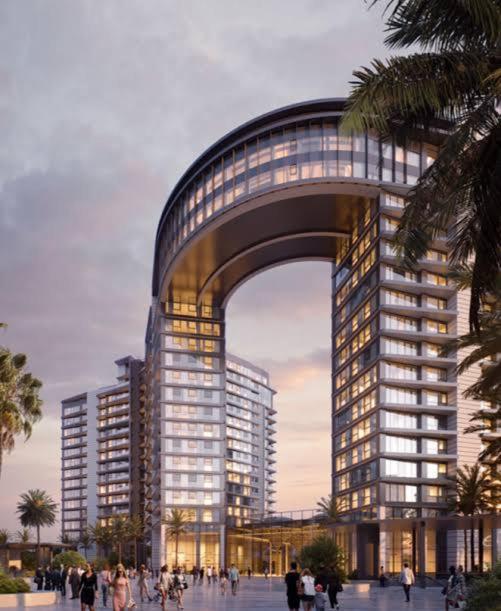 Luxury hotel apartment in Zed Towers