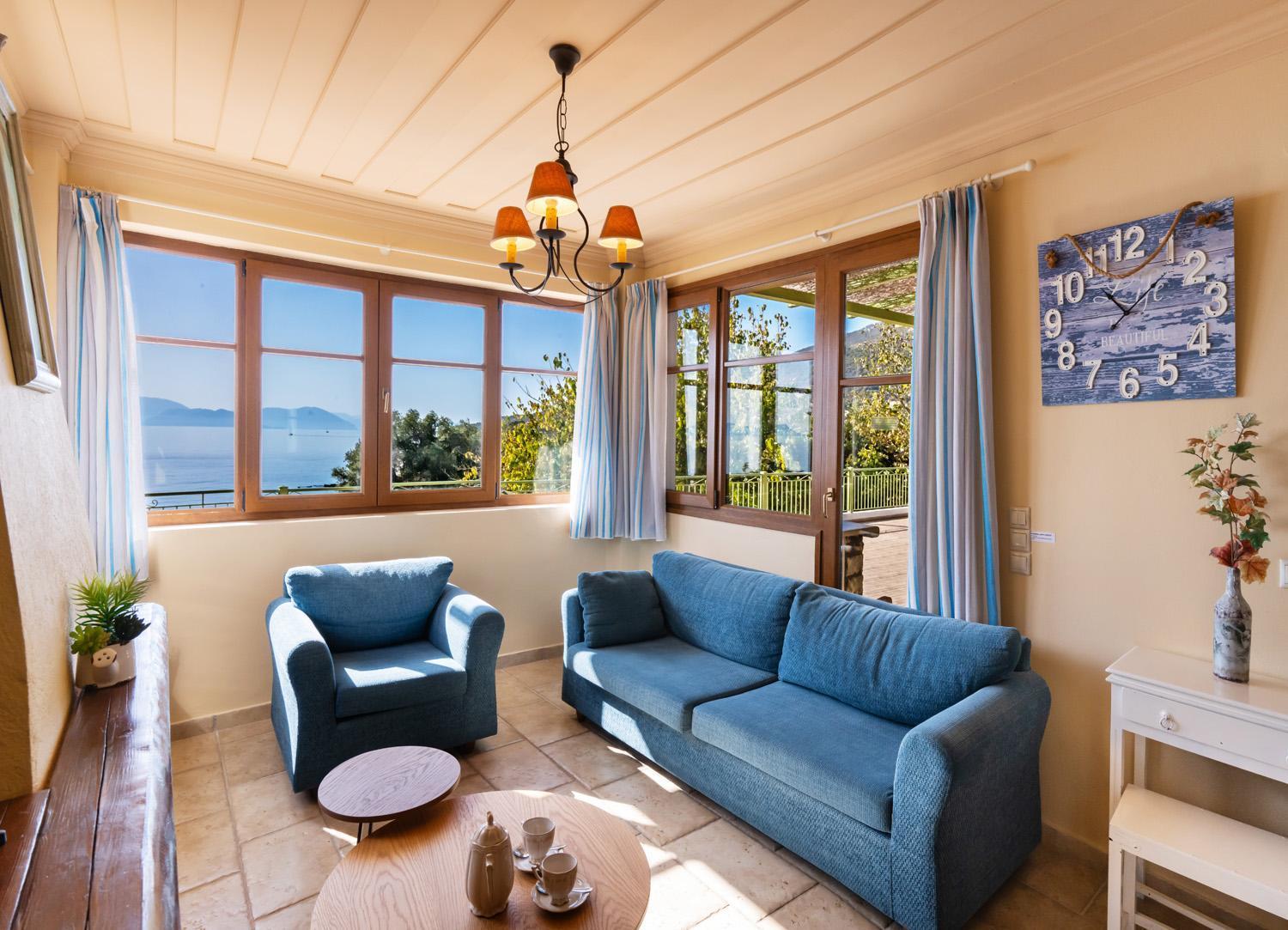 Villa Pelagos Kyma view 3