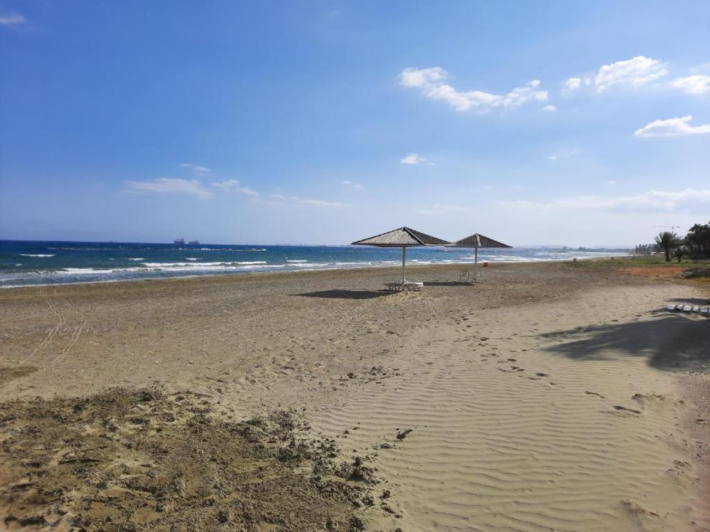 Beachfront Villa Larnaka Dhekelia with Pool