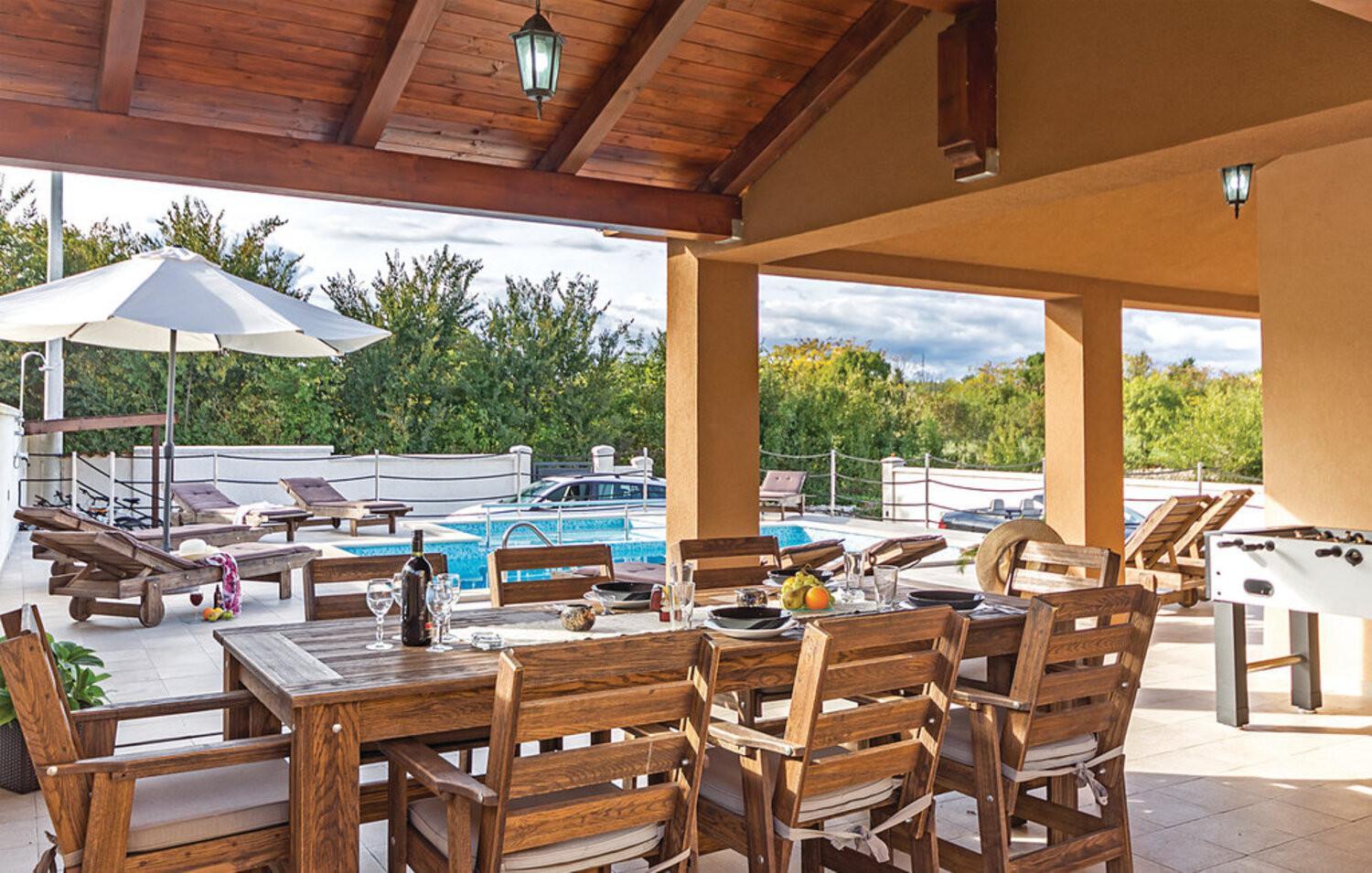 Casa Filipana for 8 people near Pula with private pool, sport activities & kids playground view 4
