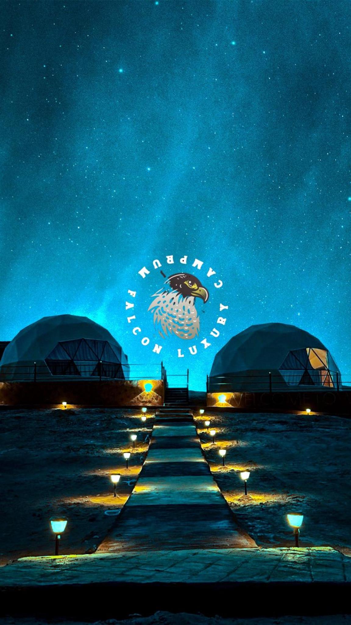RUM FAlCON BUBBLES lUXURY CAMP view 4