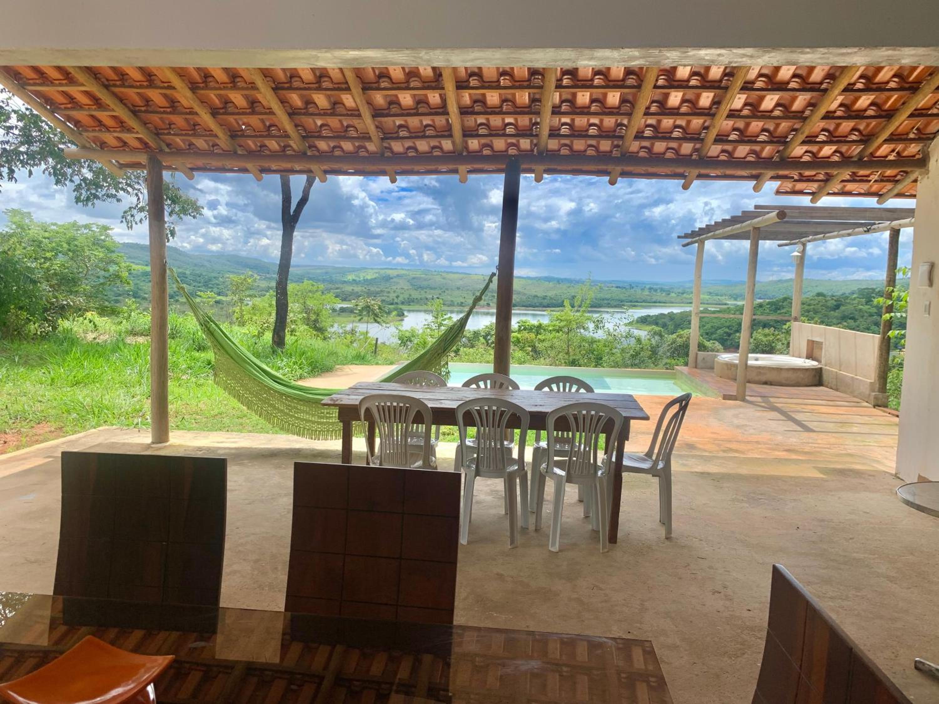 RANCHO NATURE piscina e hidromassagem no LAGO CORUMBÁ 4 ALEXANIA