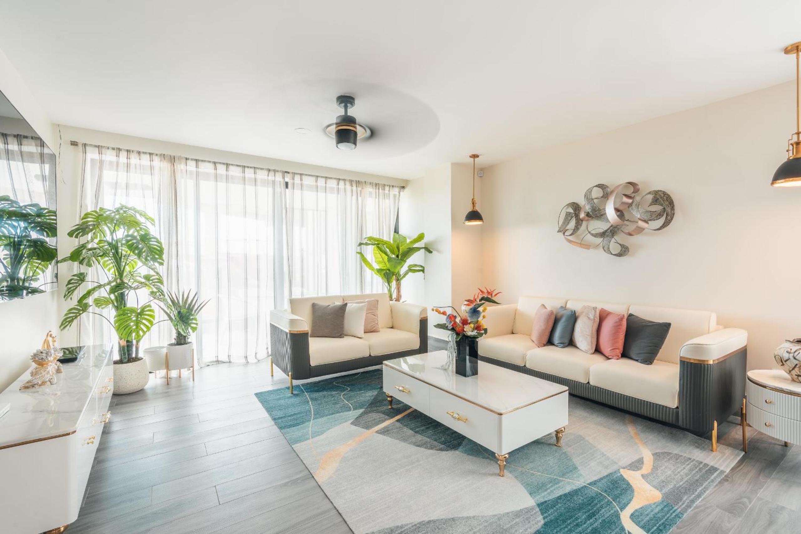 Retreat apartment with two bedrooms in Cap Cana
