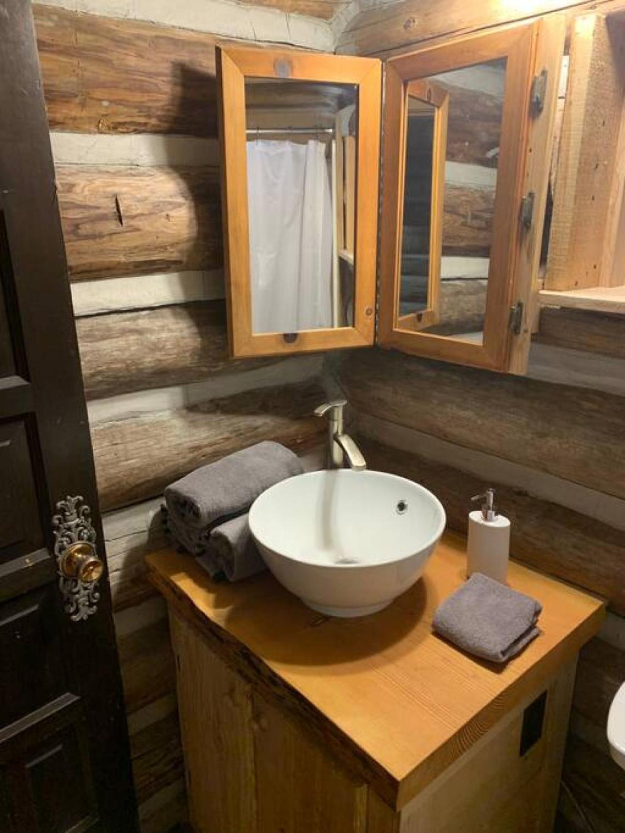 Slow-Go Log Cabin with Cozy Woodstove and Sauna