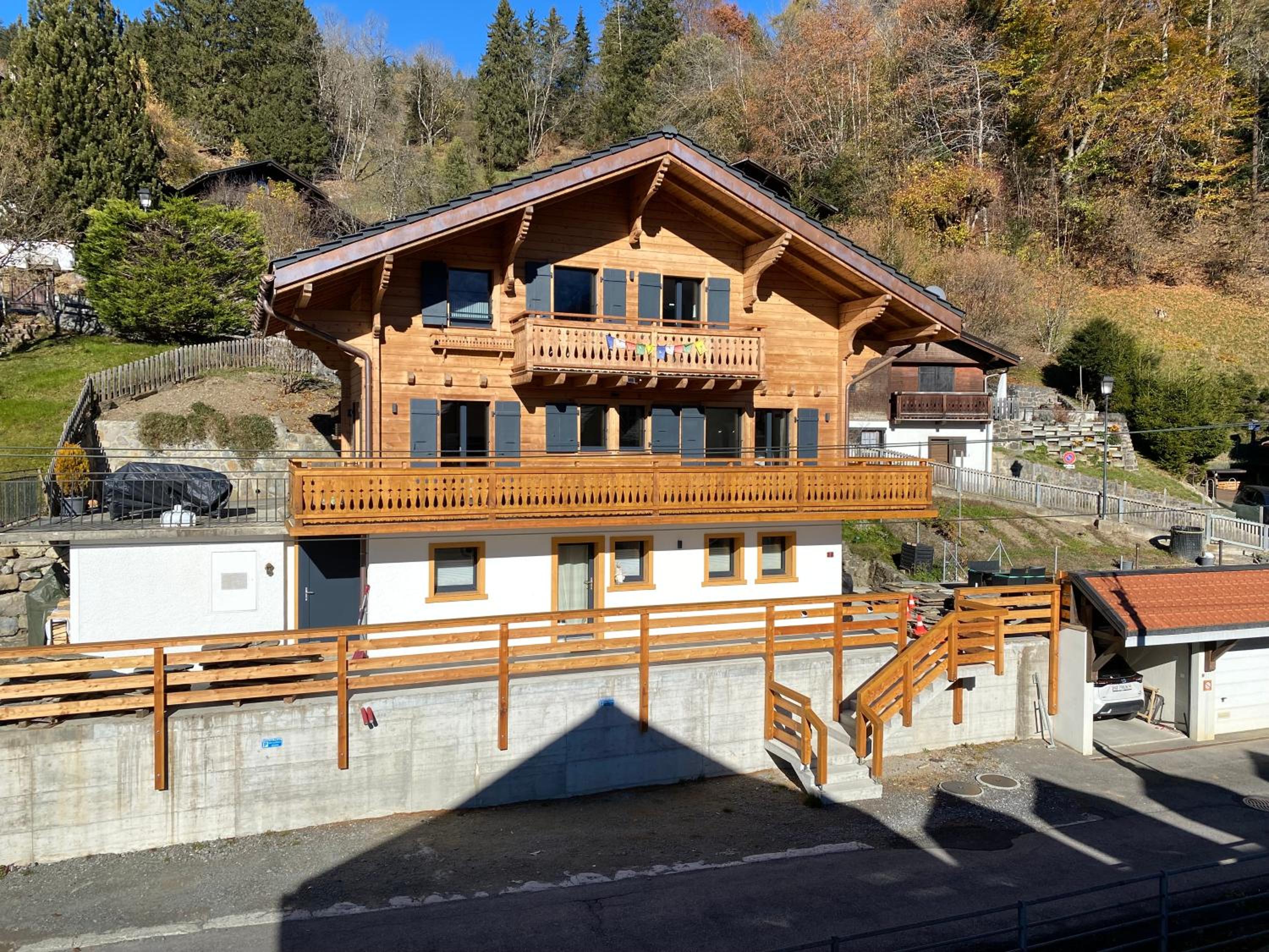Chalet L'Adret, 3,5 pièces dans les combles.