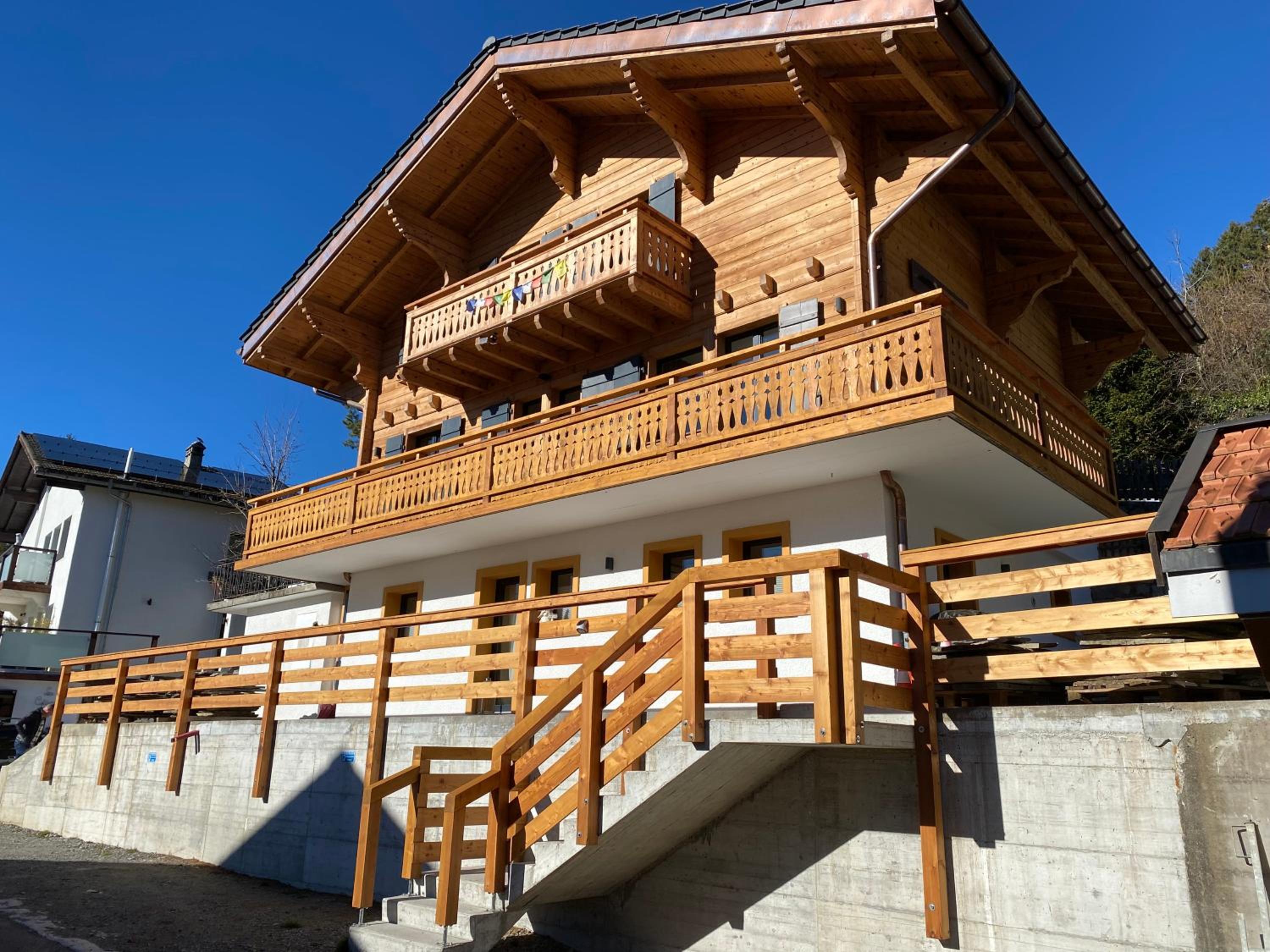 Chalet L'Adret, 3,5 pièces dans les combles.