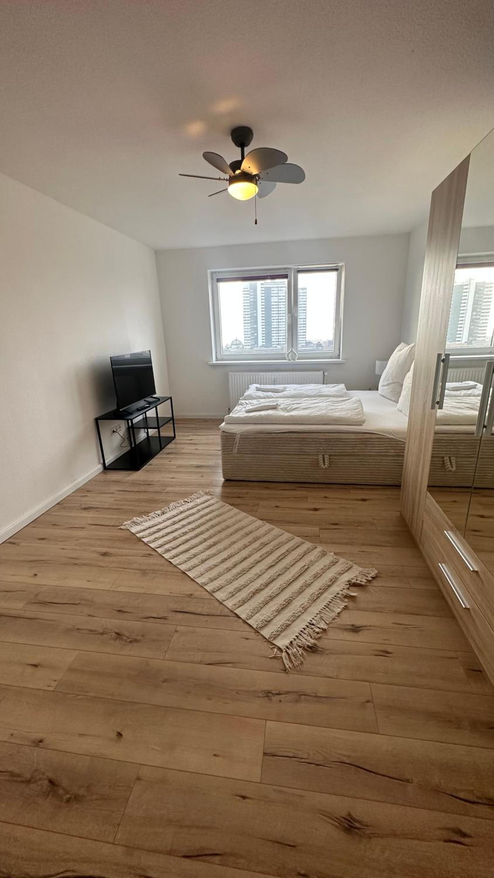 Penthouse Atmosphäre mit Meerblick FeWo am Deich 11
