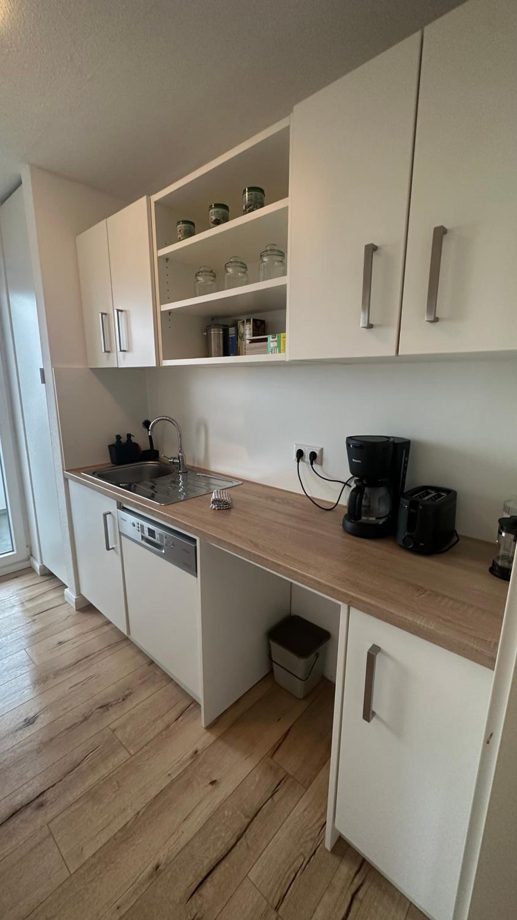 Penthouse Atmosphäre mit Meerblick FeWo am Deich 11