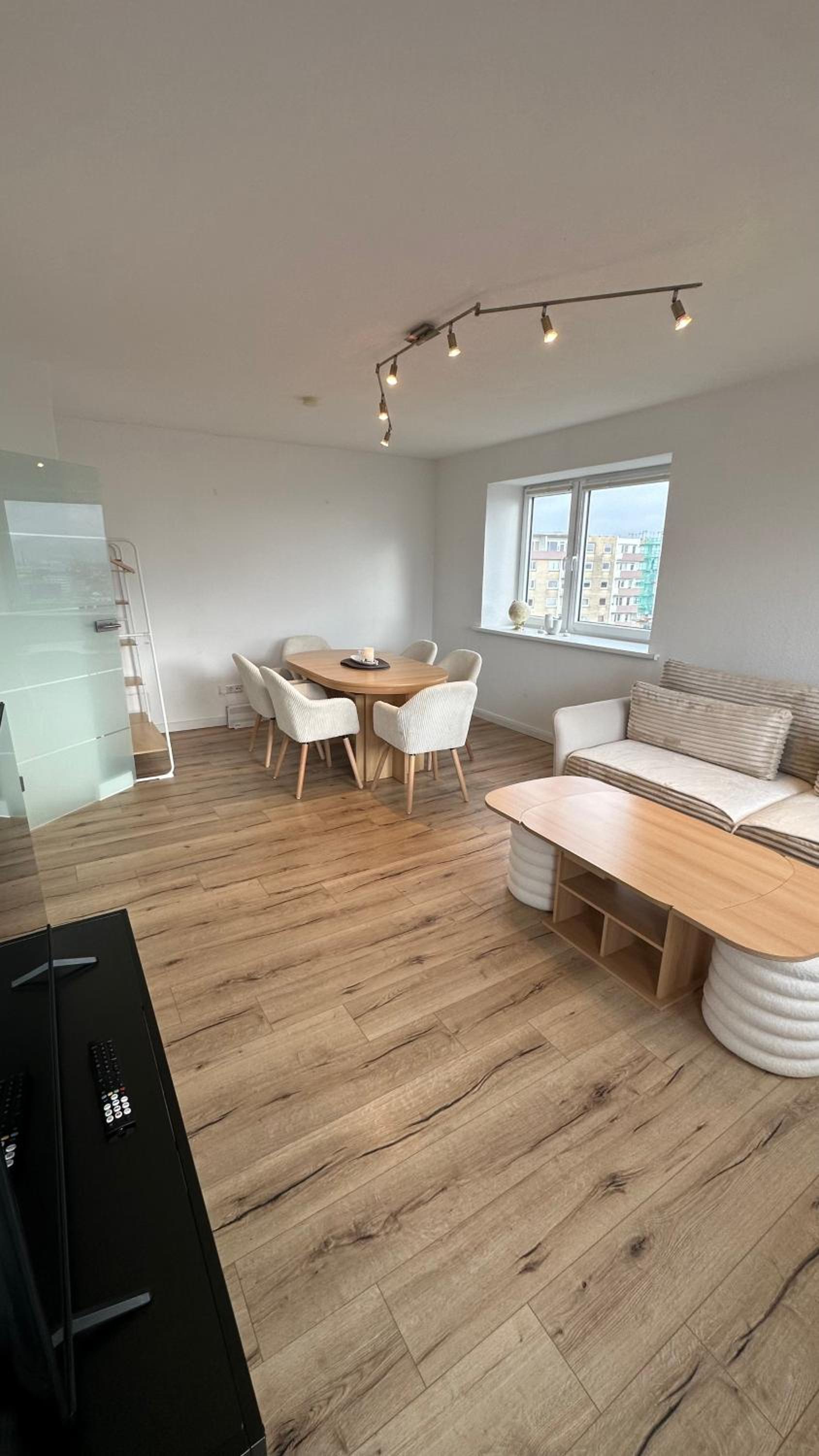 Penthouse Atmosphäre mit Meerblick FeWo am Deich 11