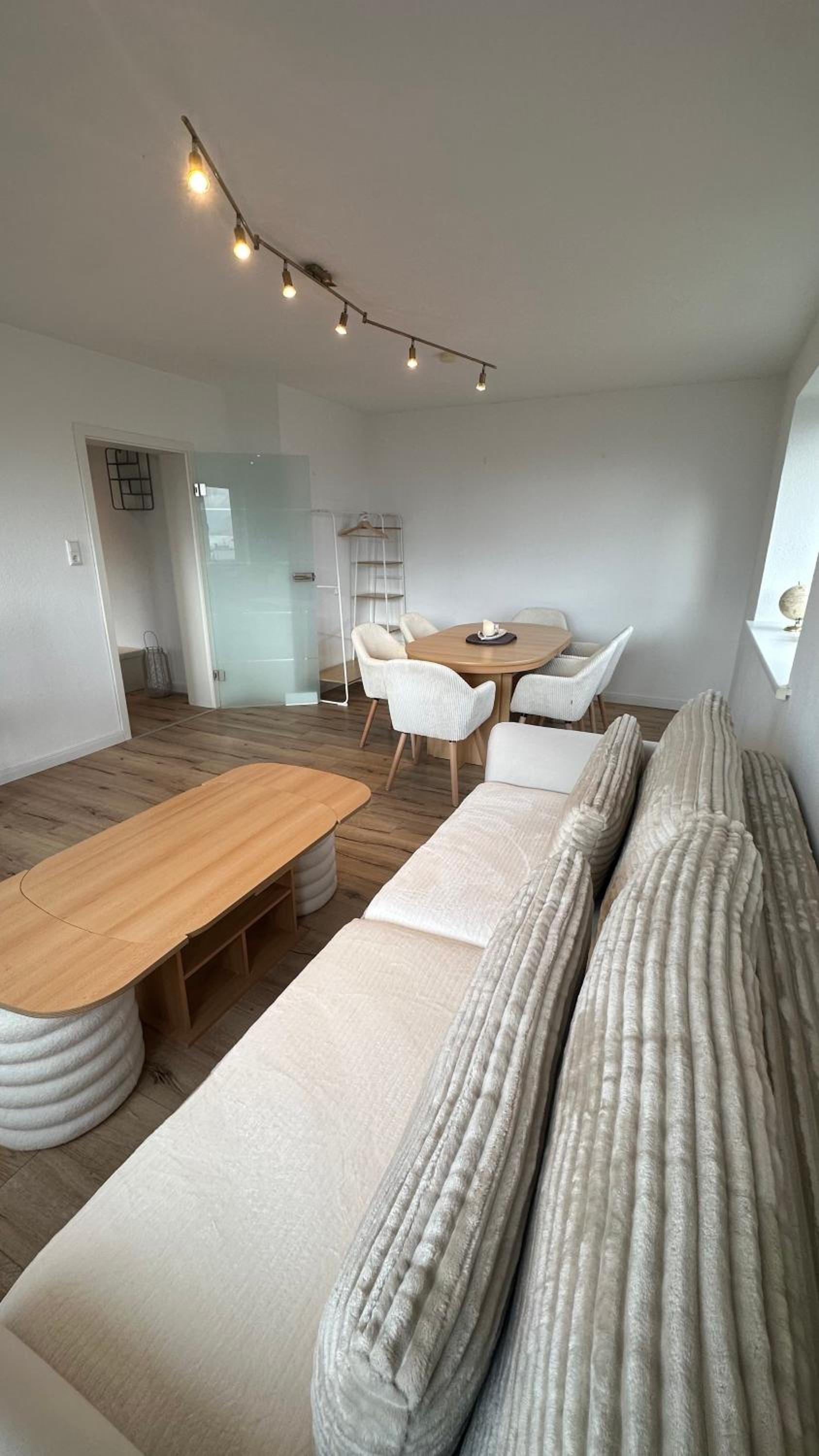 Penthouse Atmosphäre mit Meerblick FeWo am Deich 11