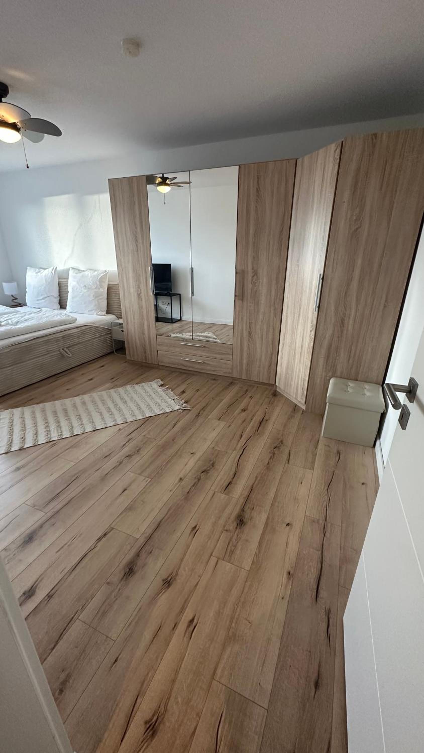 Penthouse Atmosphäre mit Meerblick FeWo am Deich 11