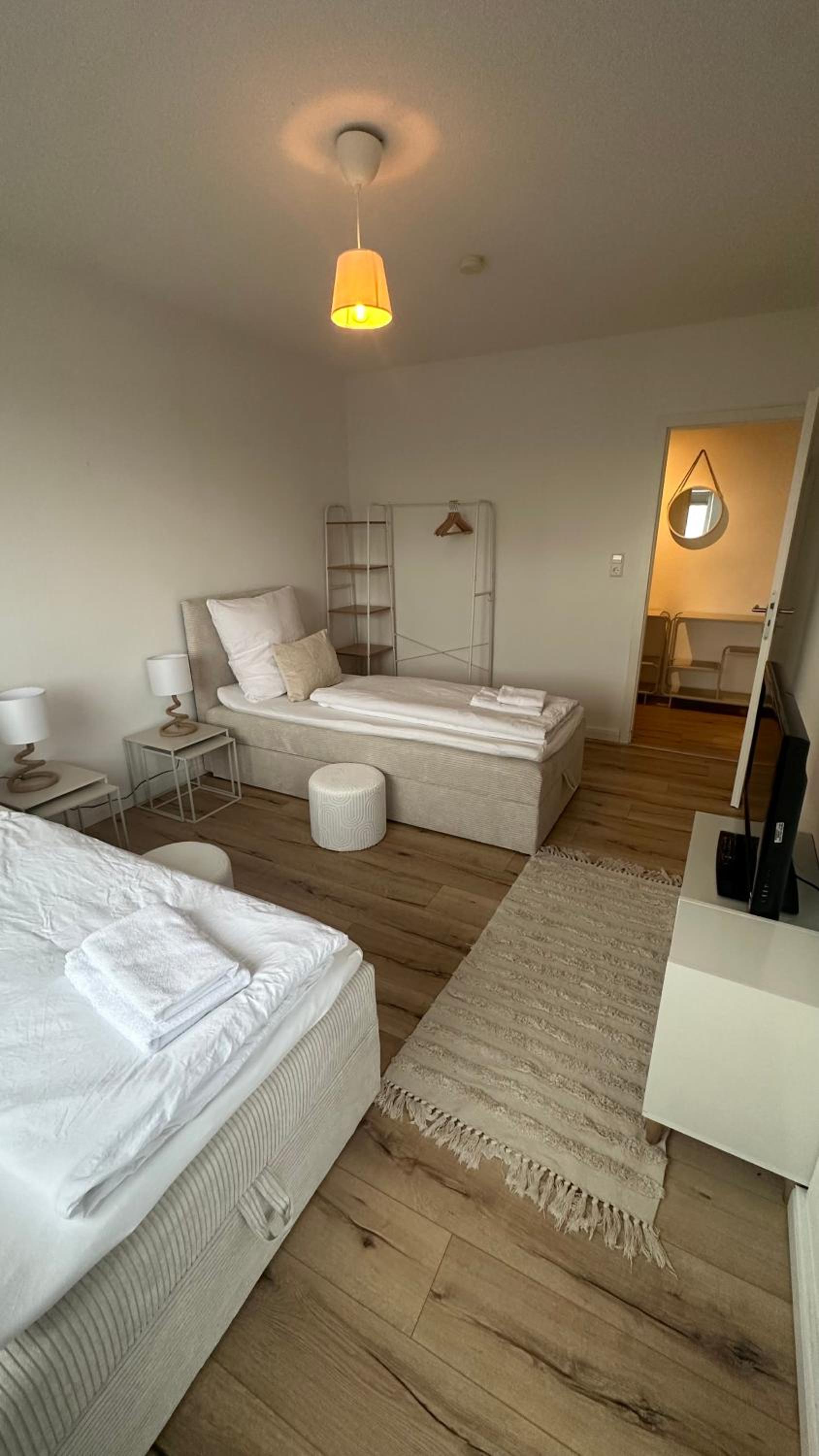 Penthouse Atmosphäre mit Meerblick FeWo am Deich 11