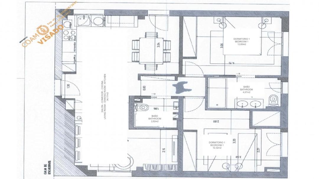 Bright Stylish 2BD 2BTH - CITY CENTRE view 4
