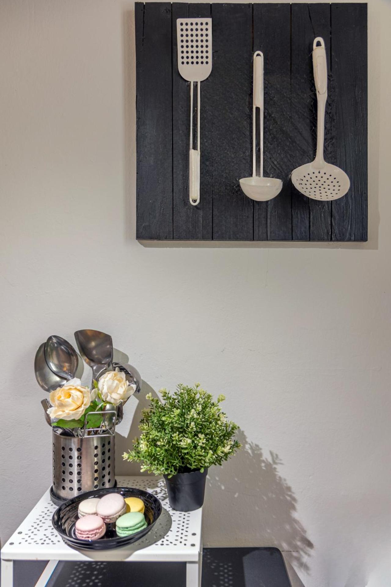 Cocomelo Apts en Heraklio Town — kitchen