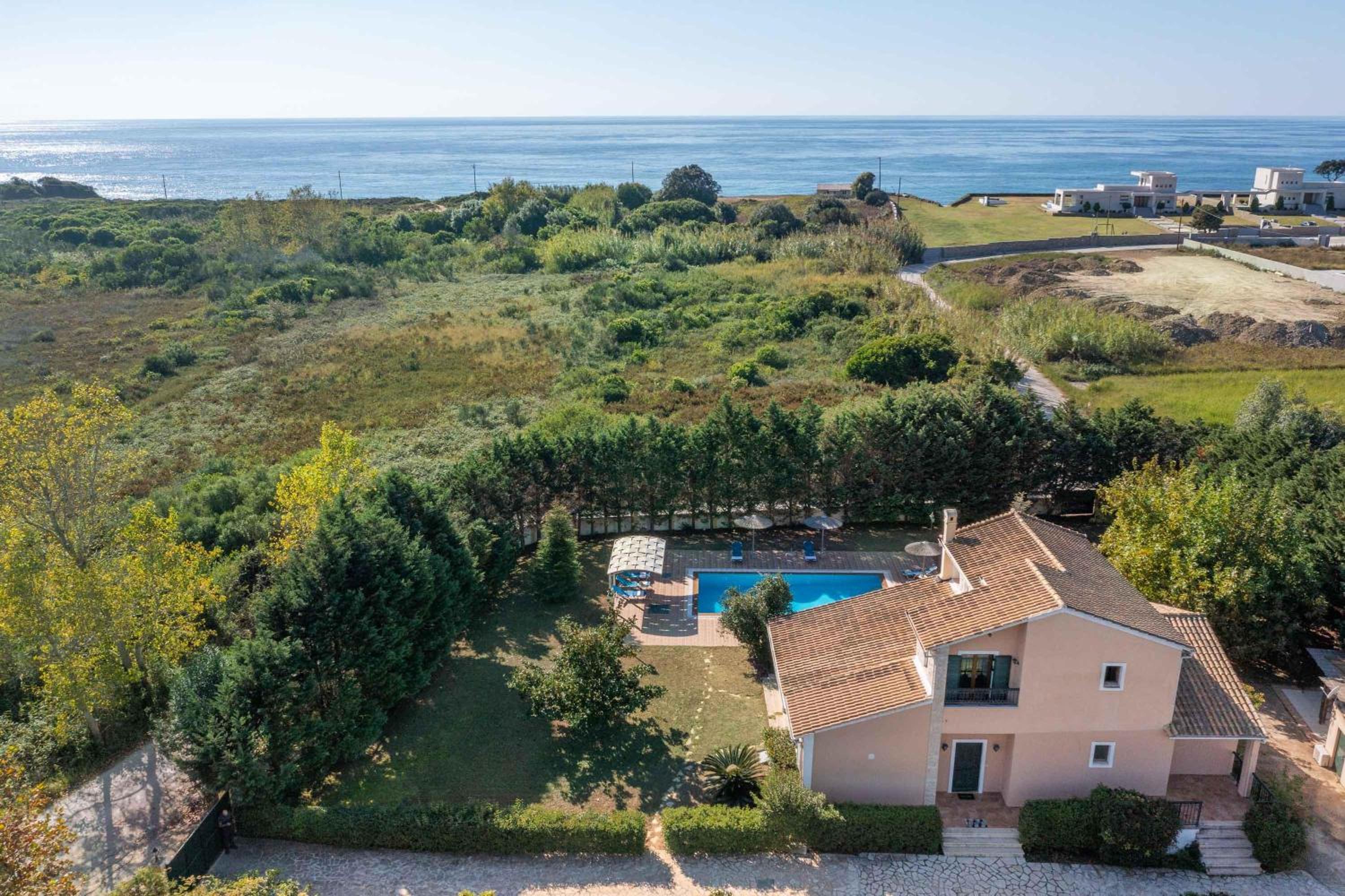 Villa Lefki Limni Retreat 300m from beach view 3