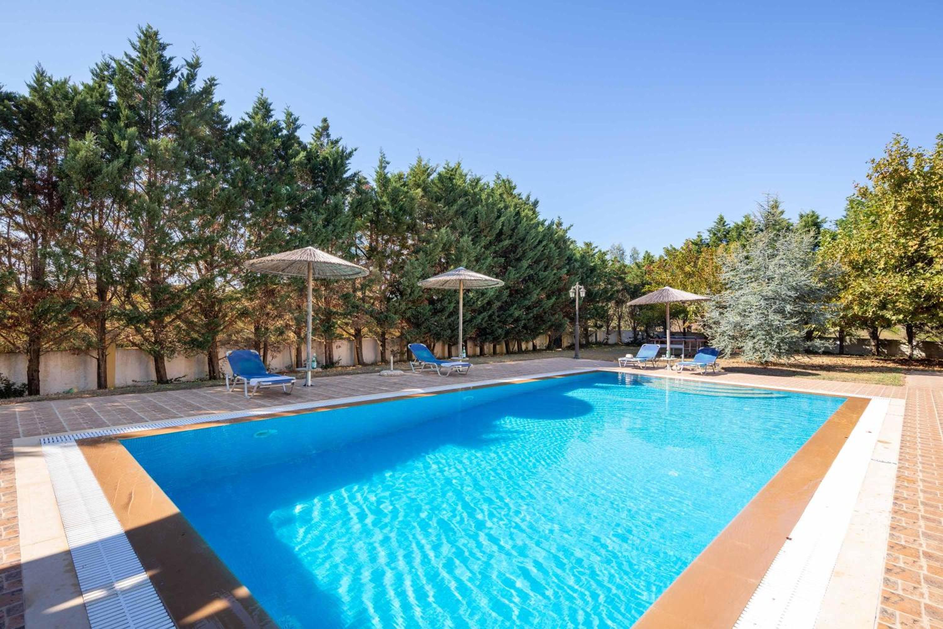 Villa Lefki Limni Retreat 300m from beach view 5