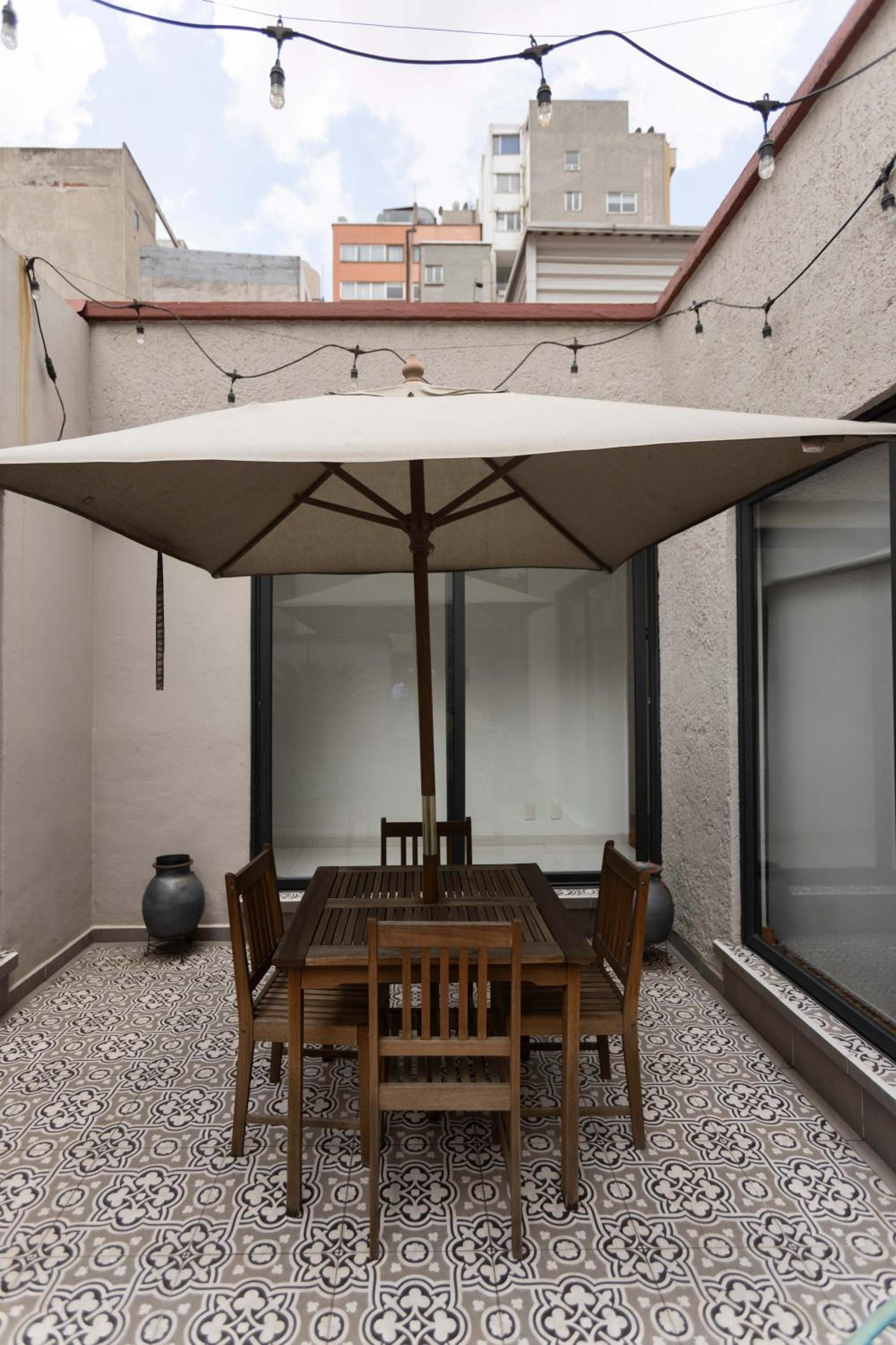 Lovely Polanco Stay Furnished Terrace Good WiFi photo 2
