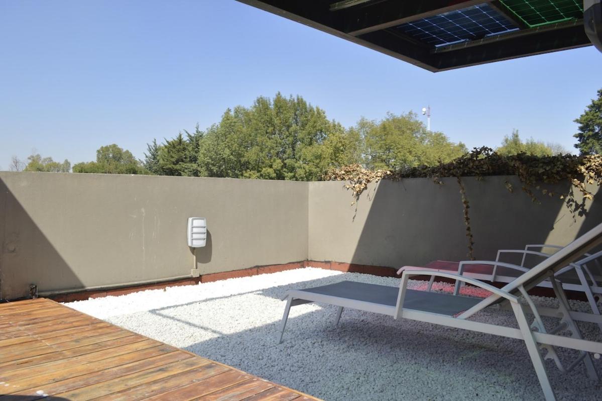 Cute Amazing Coyoacan Loft with Rooftop Lounge Smart TV