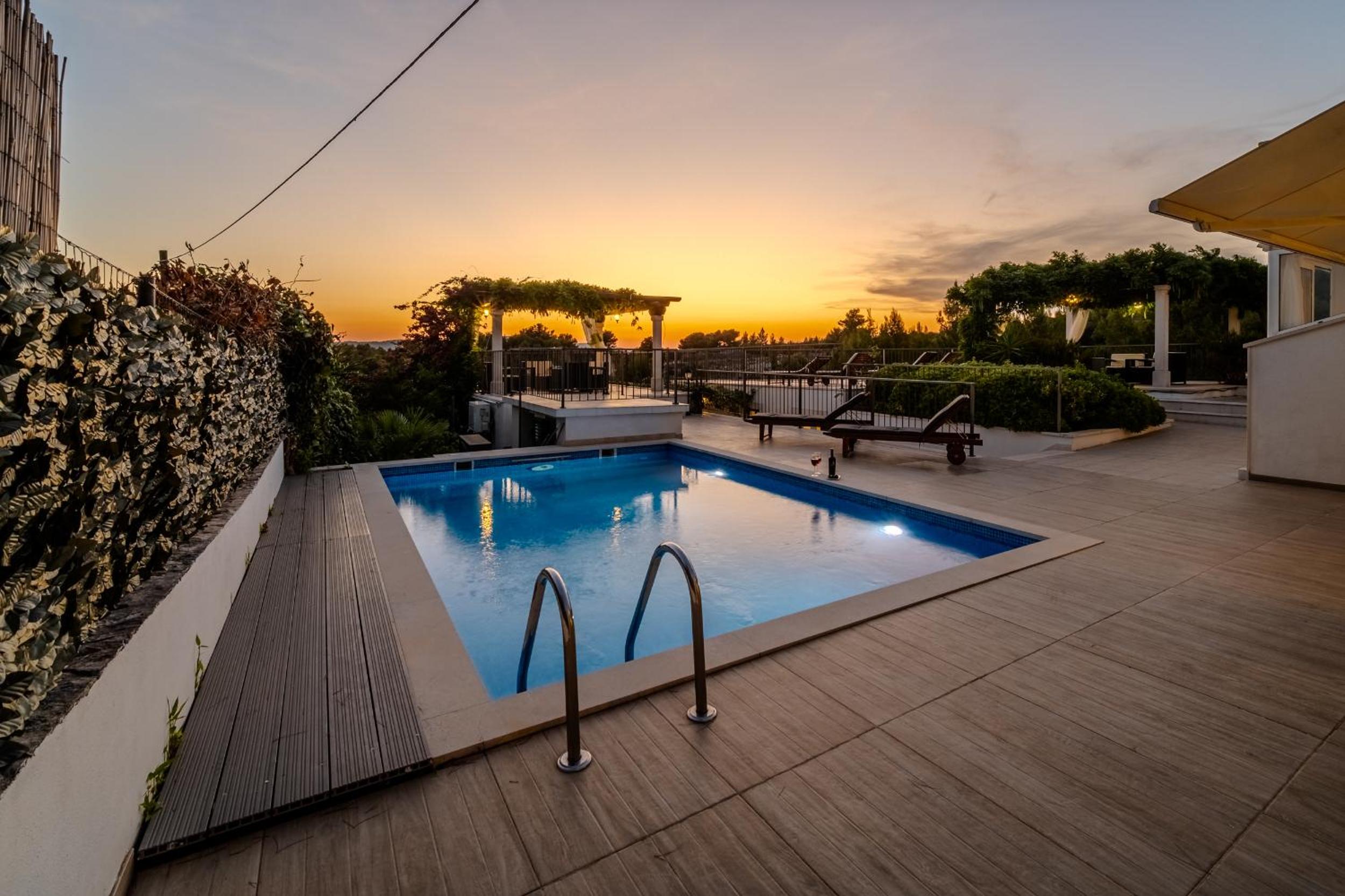Villa Julia with heated pool and hot tub, ideal for large groups view 5