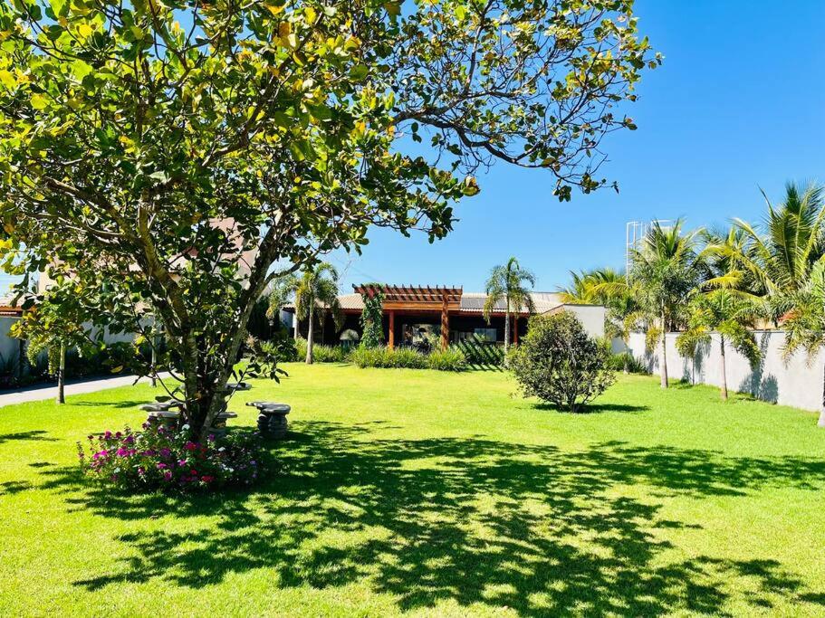 Casa com Piscina Aquecida perto dos parques - Recanto Quinta das Palmeiras Olímpia-SP
