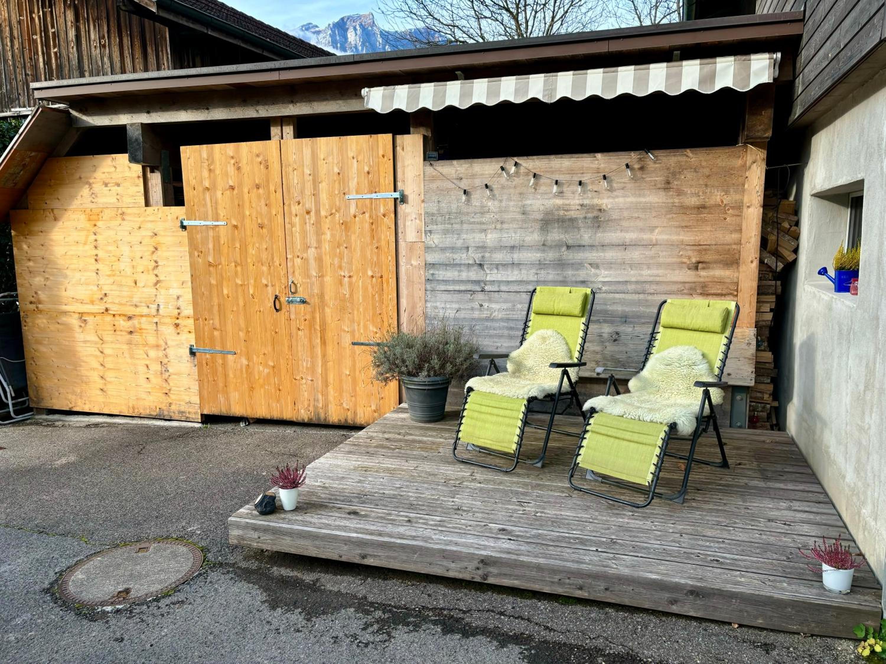 Glarner Spa I Private Sauna & Hot Tub & Alps View