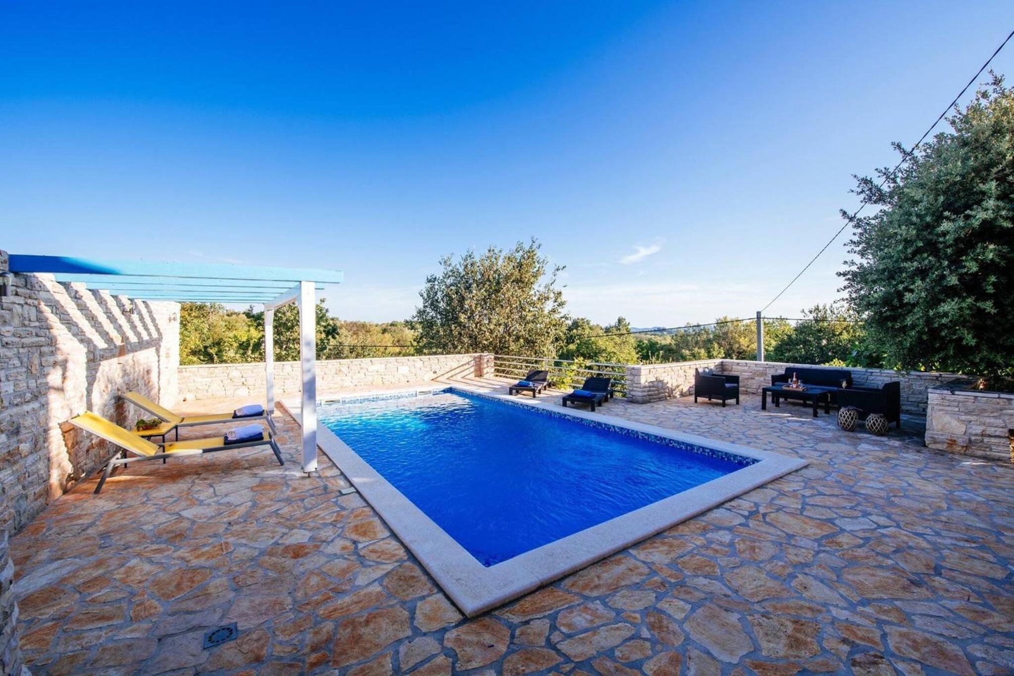 MY DALMATIA - Holiday home Korlat with private pool view 2