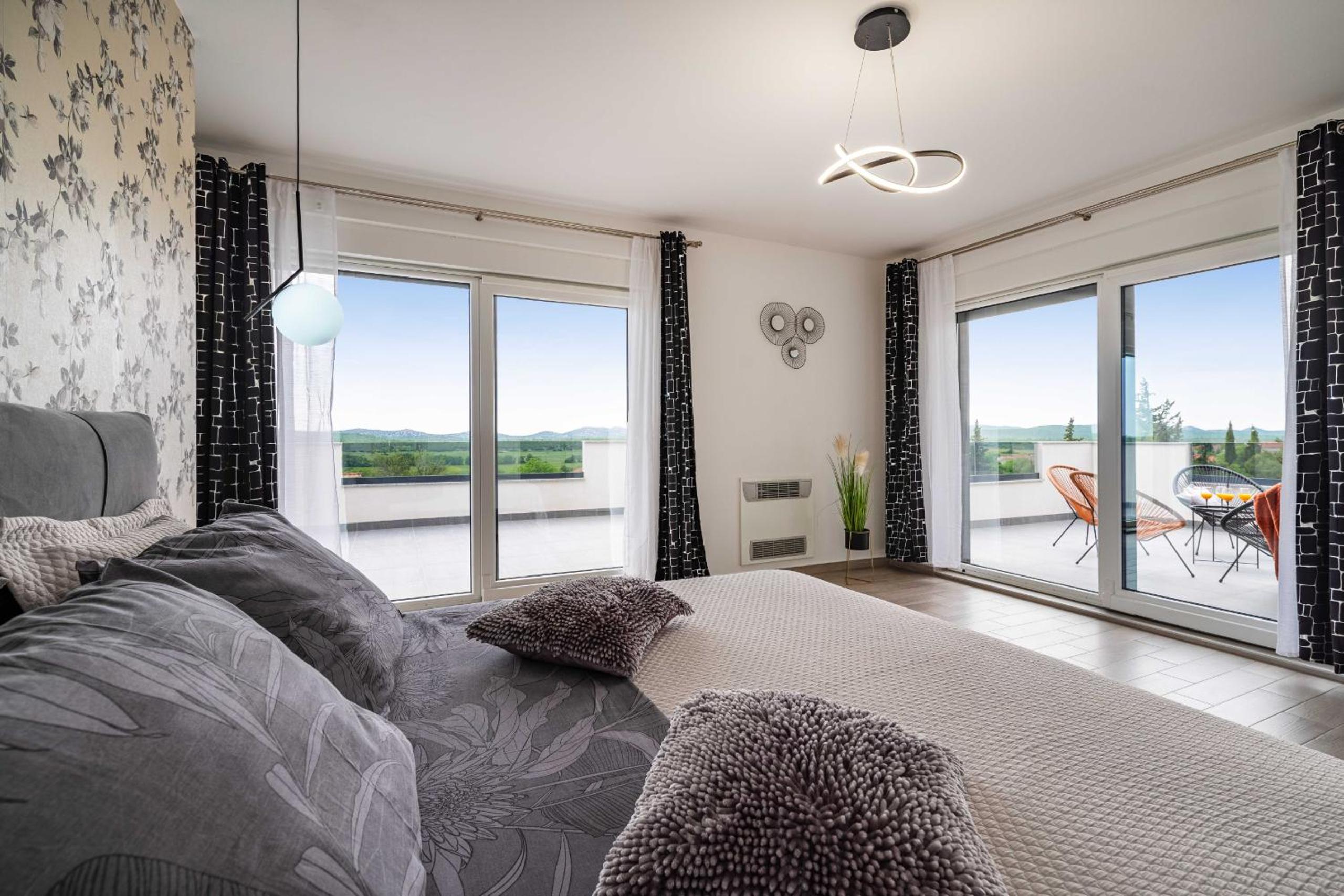 MY DALMATIA - Luxury villa Burra with private pool, jacuzzi and sports court view 2