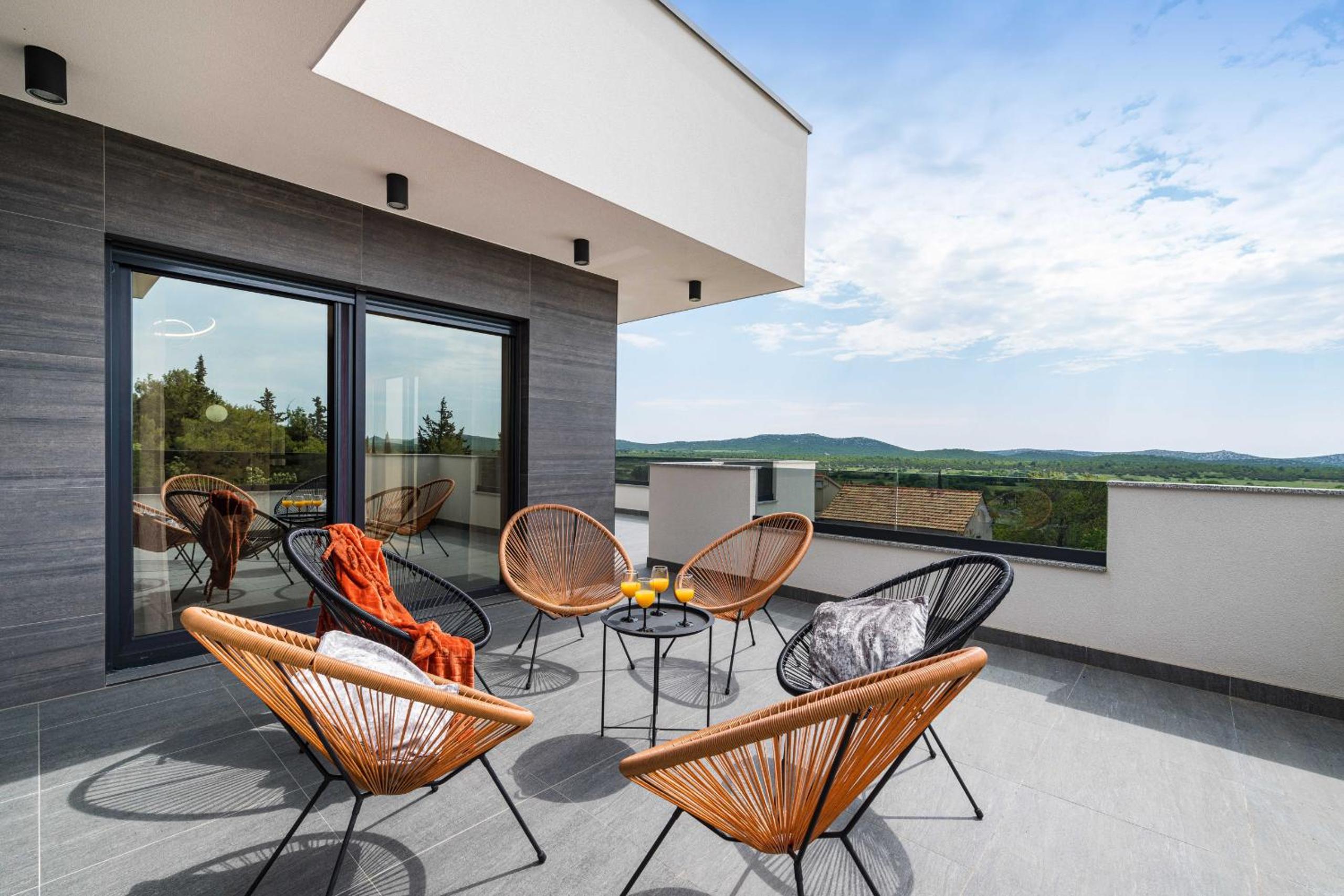 MY DALMATIA - Luxury villa Burra with private pool, jacuzzi and sports court view 4