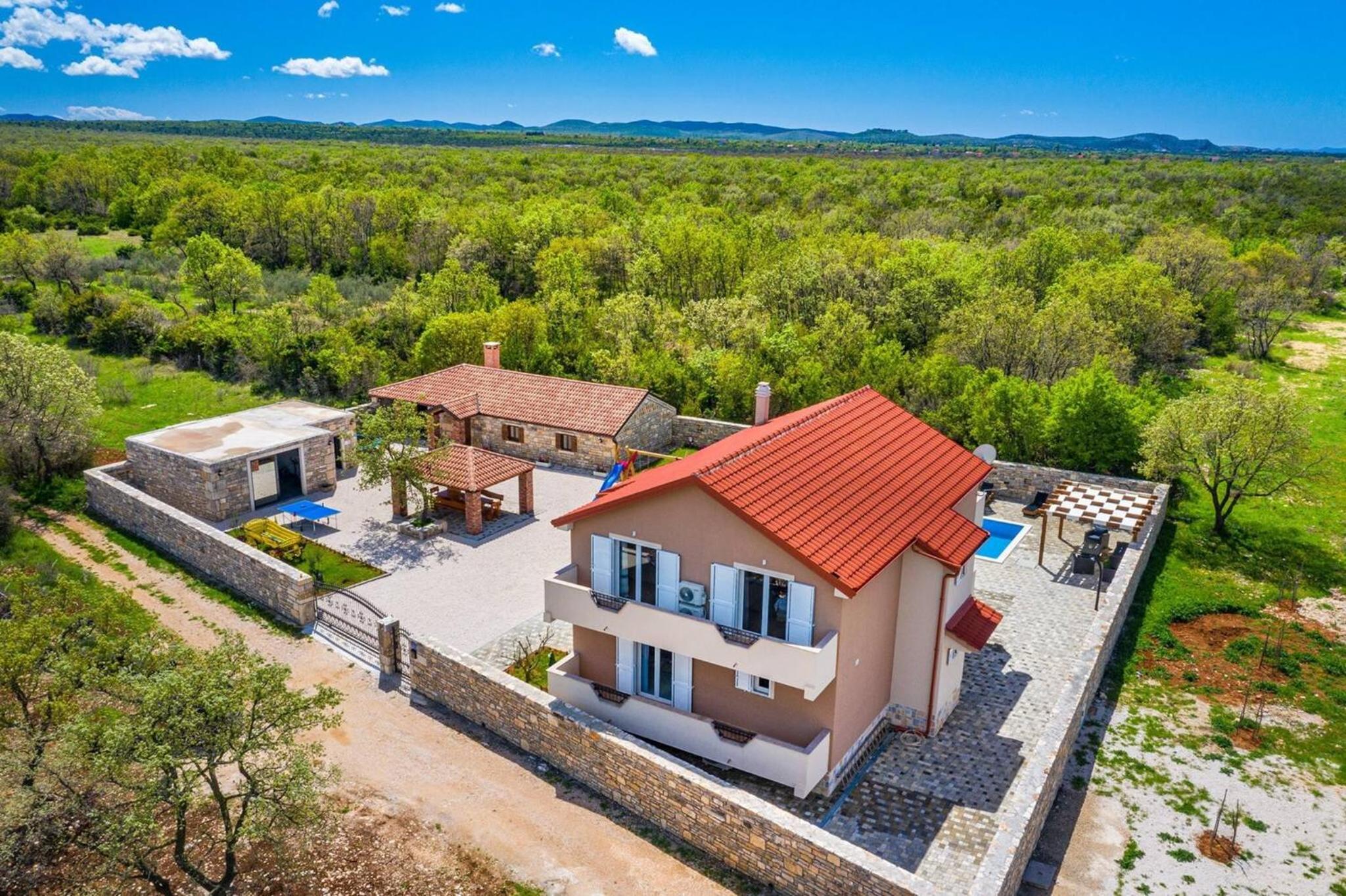 MY DALMATIA - Luxury Villa Escape with private pool, game room and home gym view 4