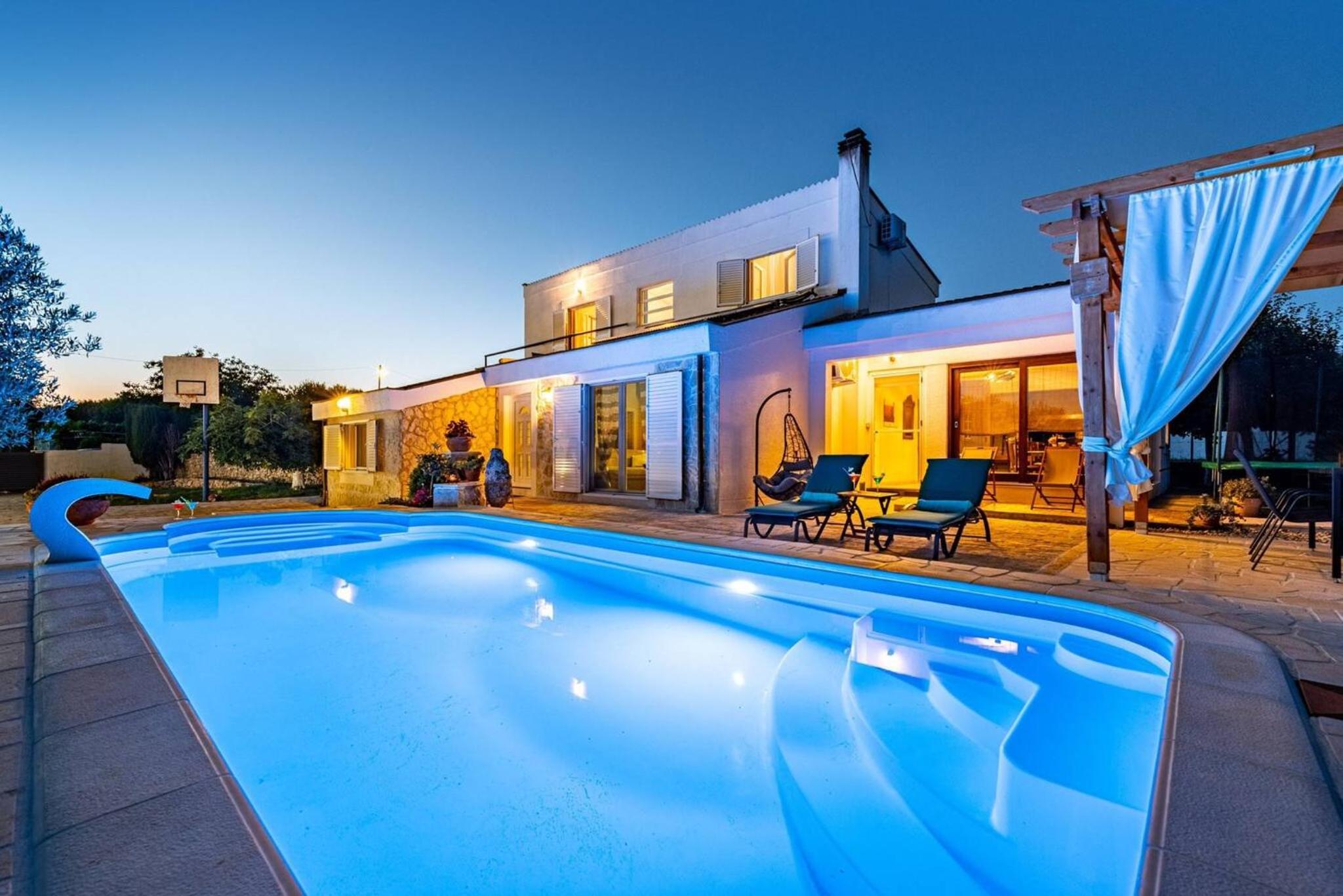 MY DALMATIA - Villa Elia with private pool and panoramic sea view view 4
