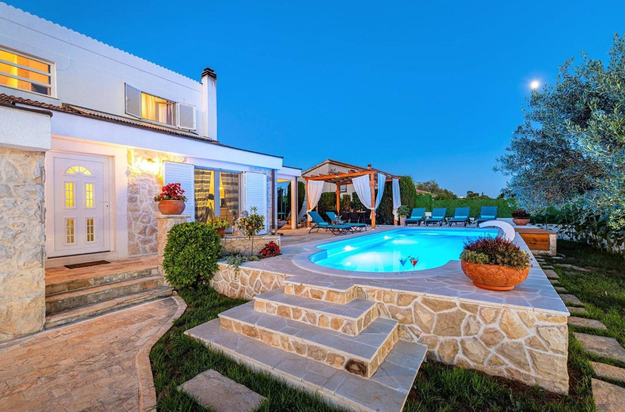 MY DALMATIA - Villa Elia with private pool and panoramic sea view view 5