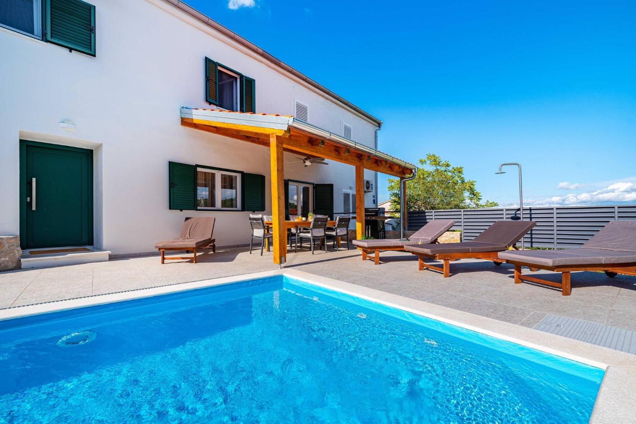 MY DALMATIA - Sea view villa Nana with private heated pool view 2