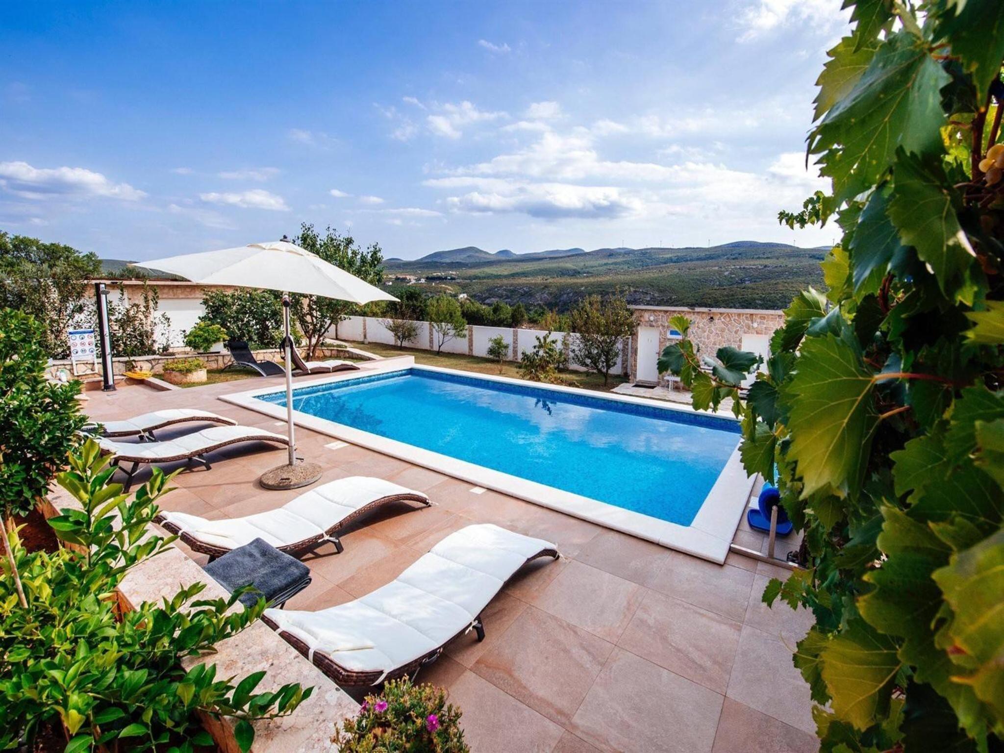 MY DALMATIA - Villa Sucic with private pool and mountain view view 2