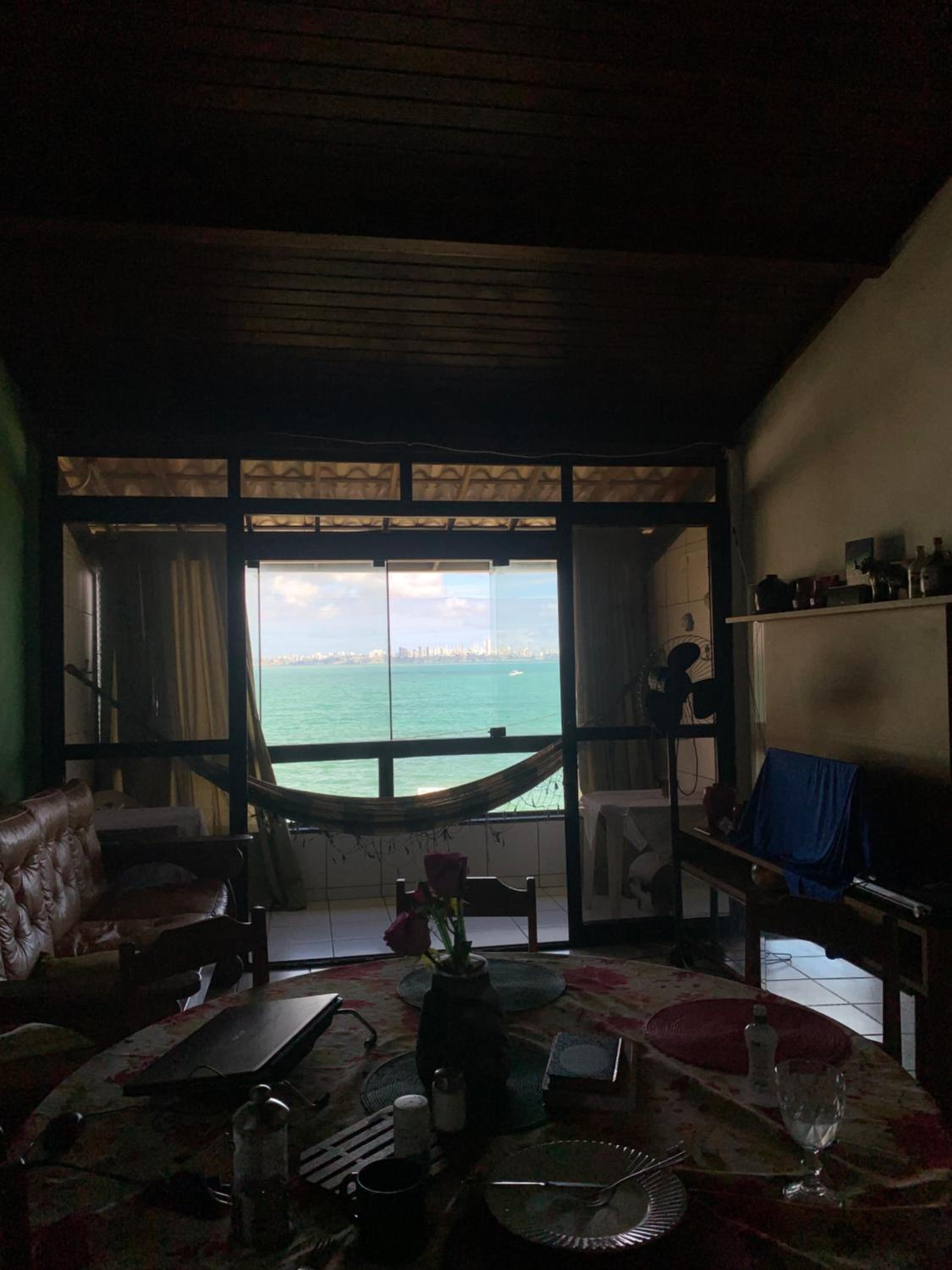 Apartamento duplex mobiliado frente ao mar em mar grande Ilha de Itaparica