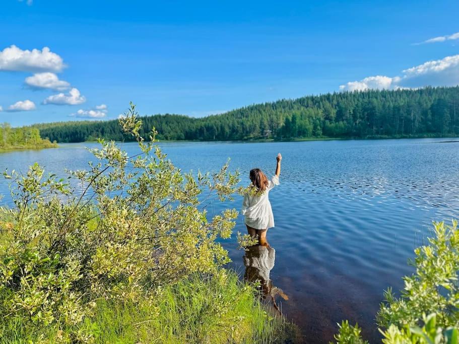 Lapland Lake Hideout with Modern Amenities and Activities