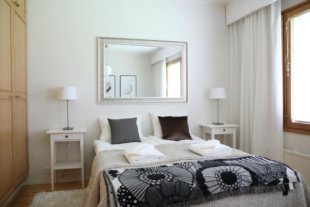 Private House VILLA JOKI near Center, River view, Free Onsite Parking, WiFi