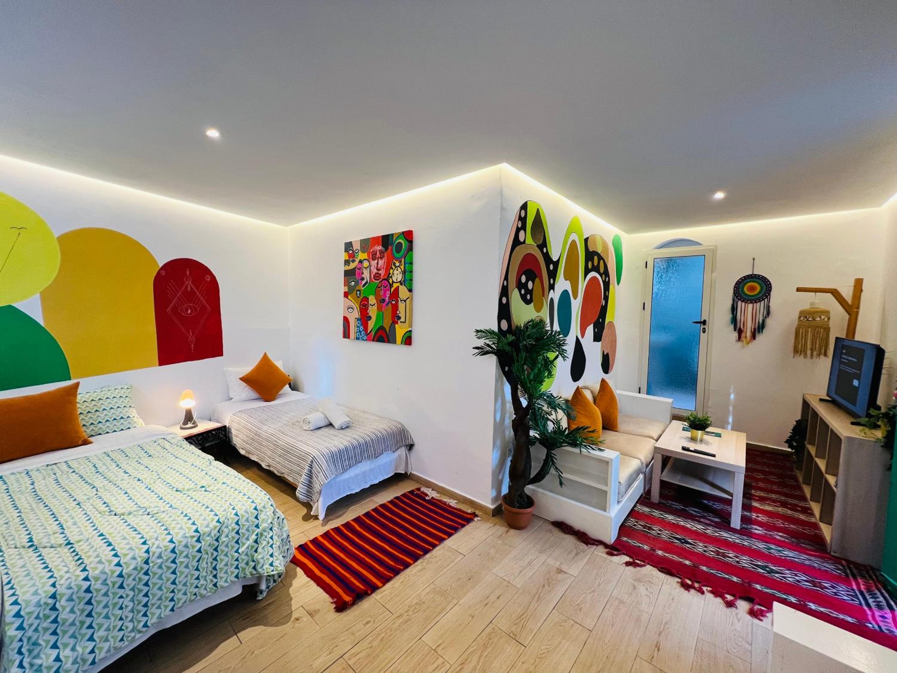 hotel room